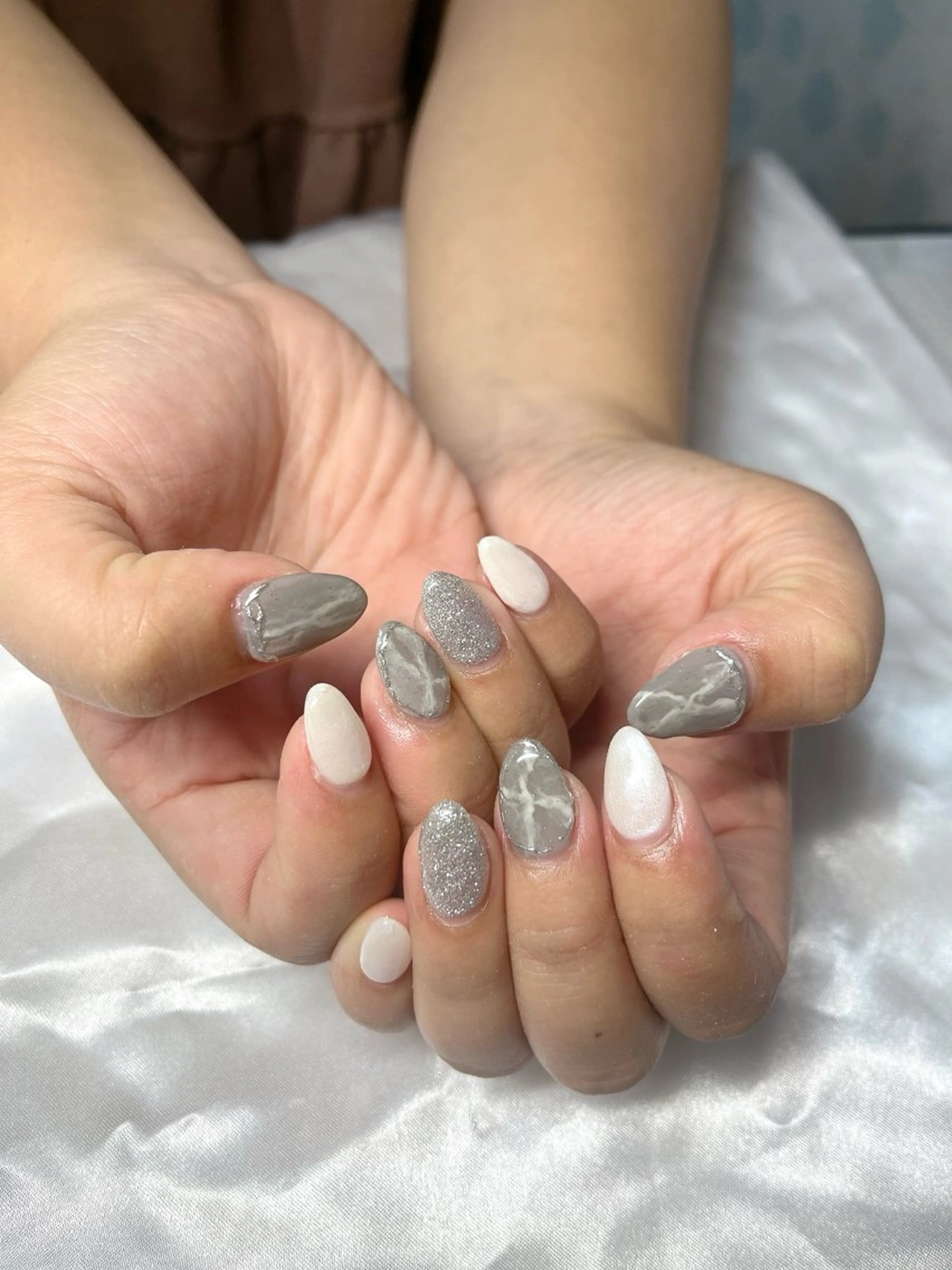 ネイル 大理石ネイル(マーブル) *dear luke*のネイルデザイン