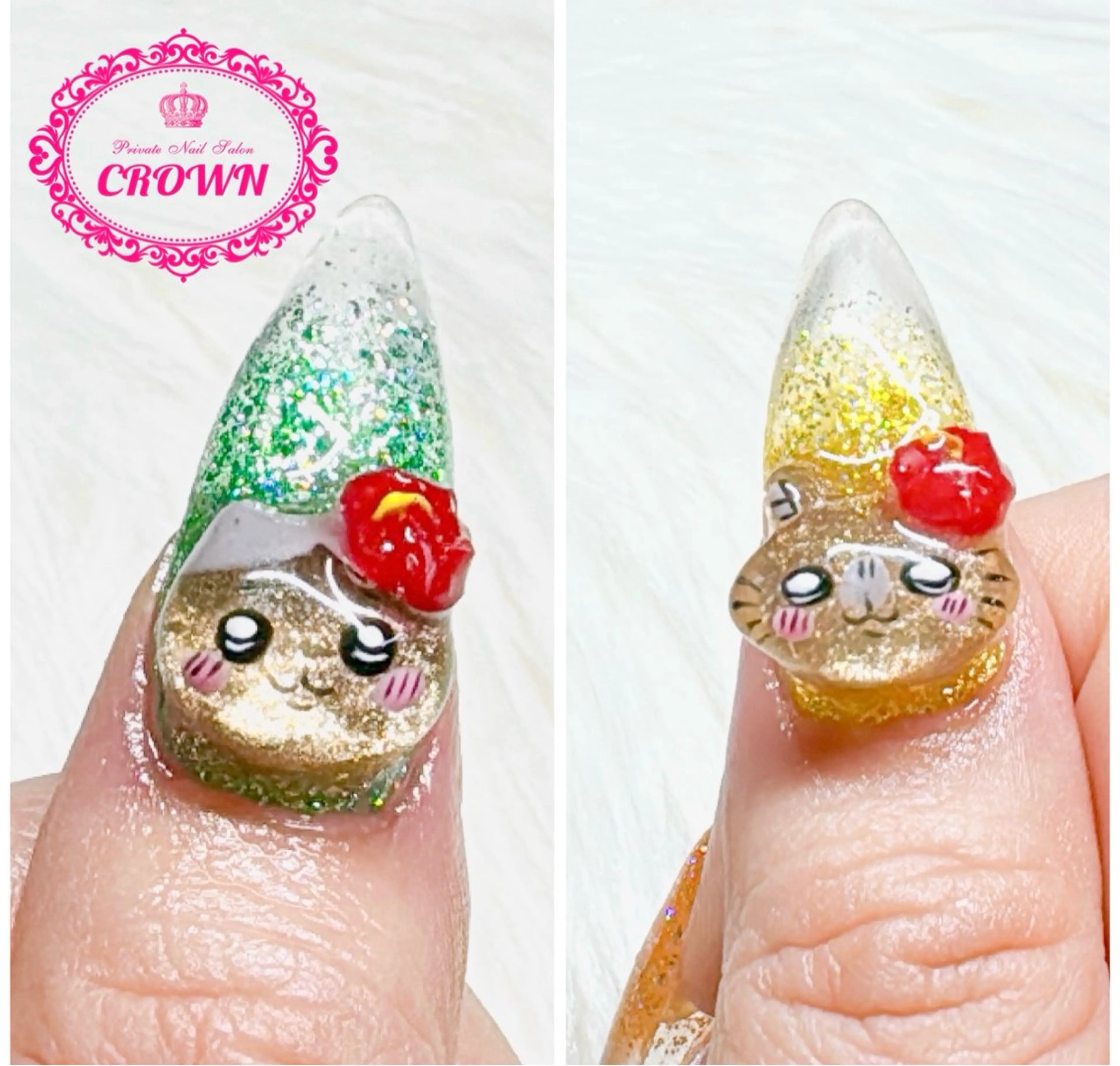 ネイル CROWN プライベートサロンのネイルデザイン