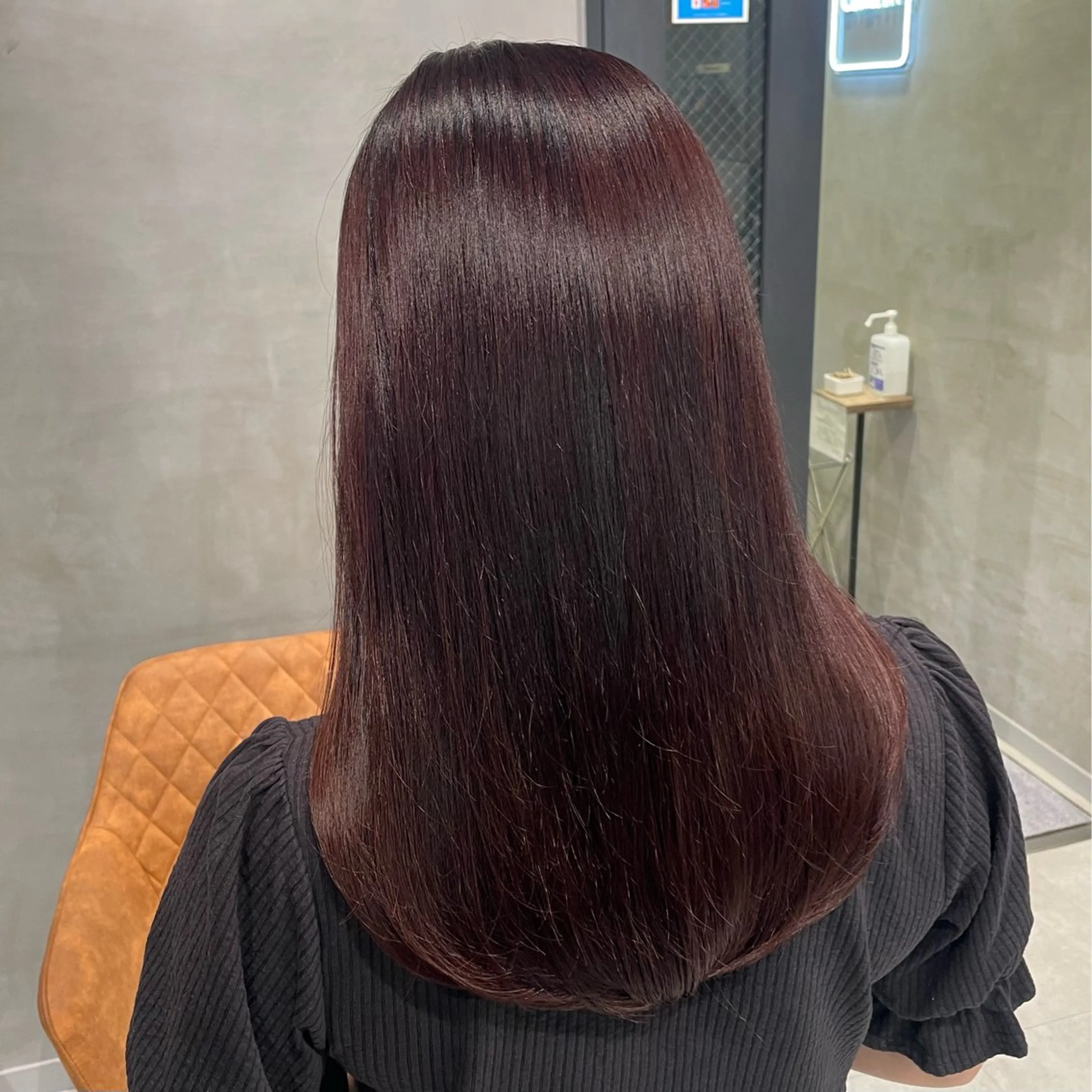 ロング カラー カット ヘアカラー トリートメント ヘッドスパ ヘアセット 暖色カラー ❤️‍🔥REIRIのヘアスタイル