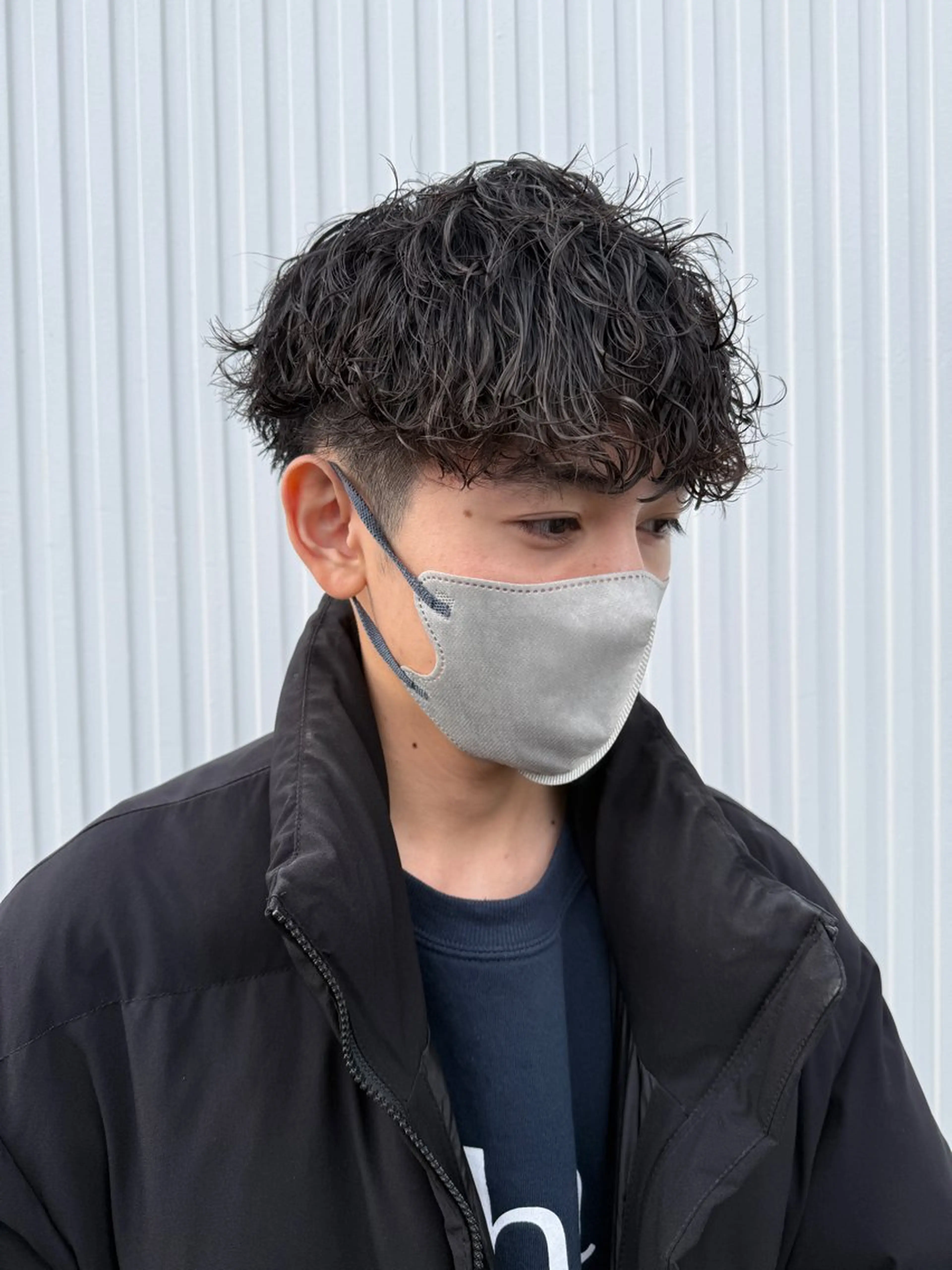 メンズ メンズパーマ 波巻きパーマ ボブ・レイヤー・縮毛 /内藤康太のヘアスタイル