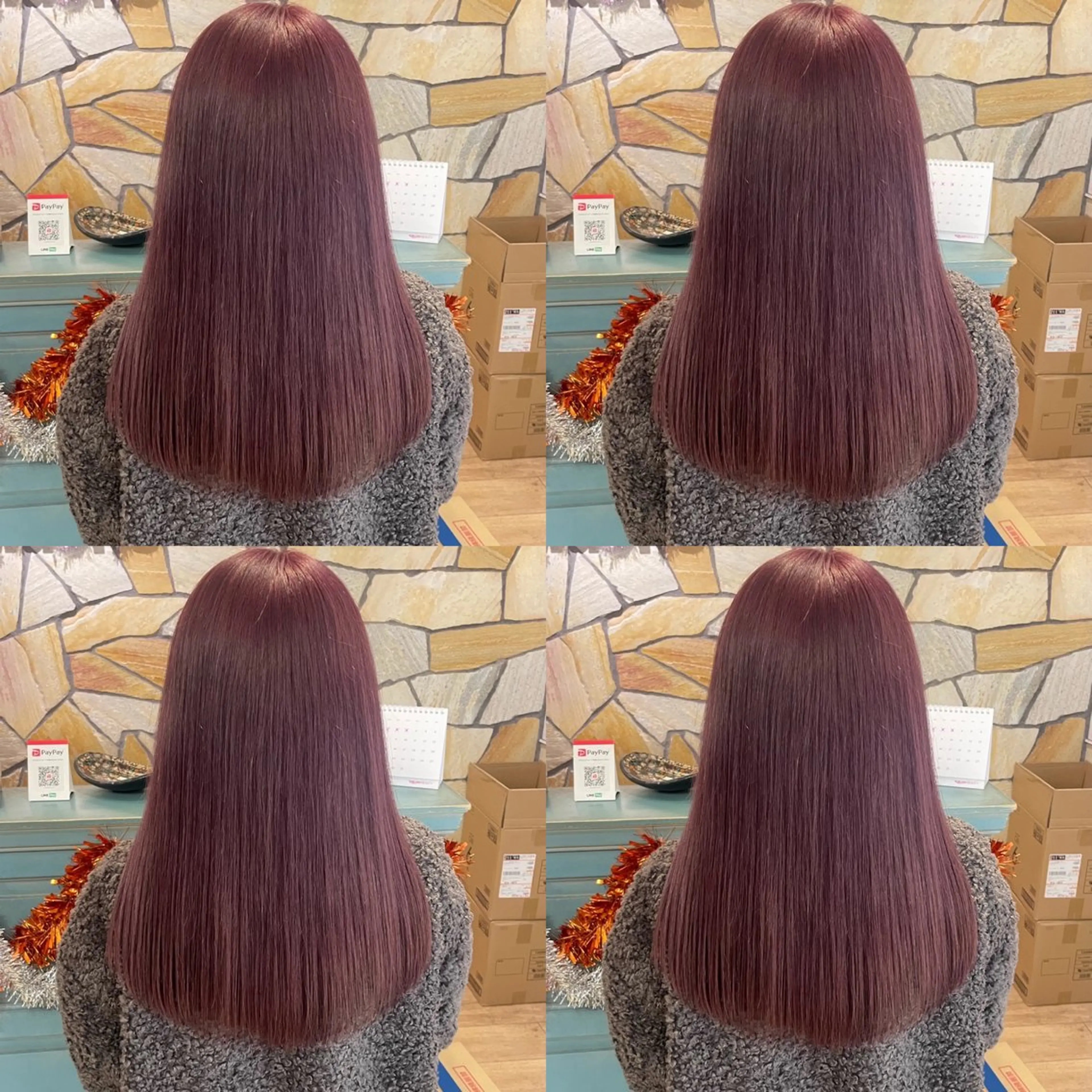 セミロング カラー 艶カラー🦋髪質改善 🫧MINAMIのヘアスタイル