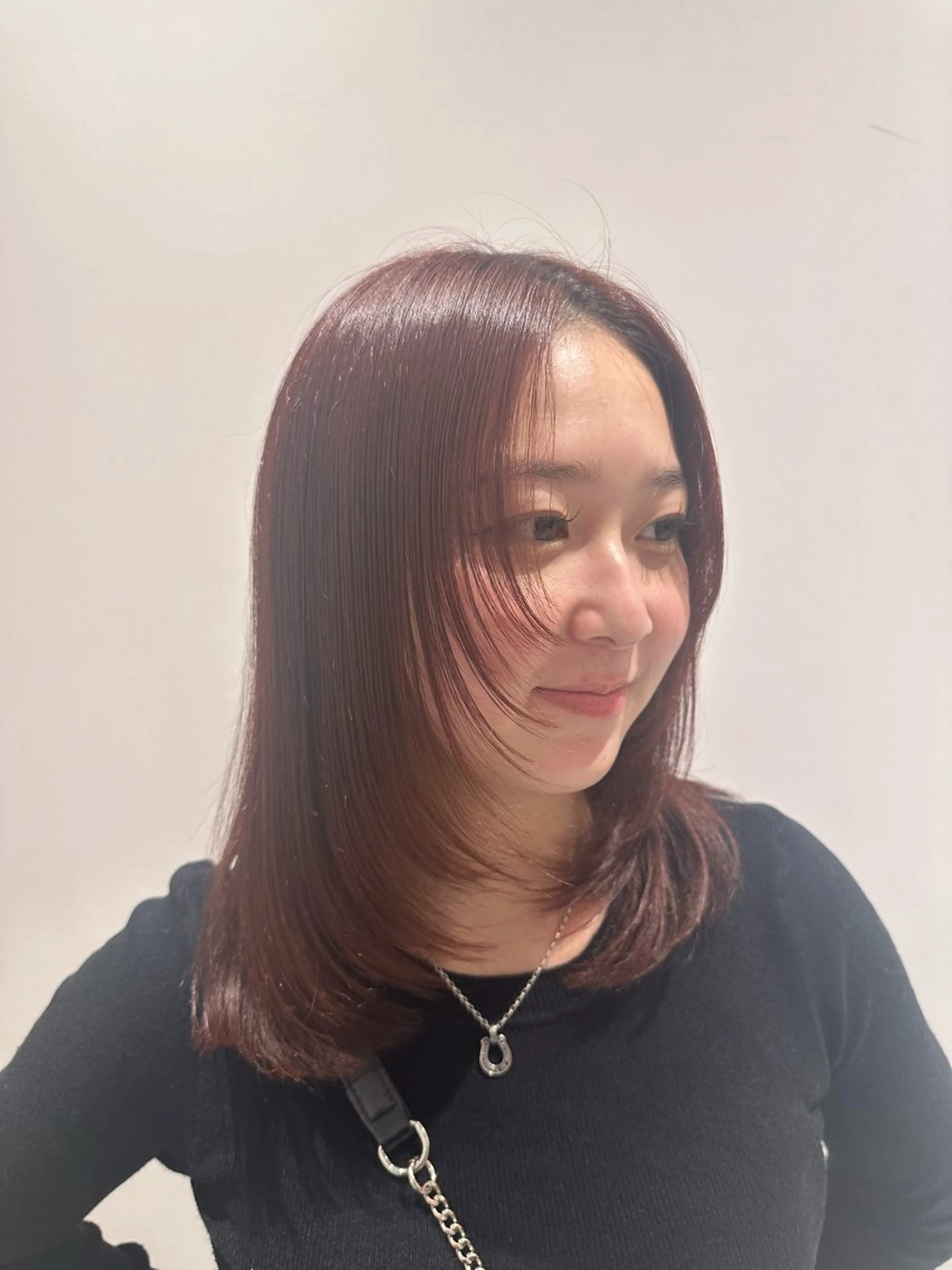 ミディアム カラー カット ヘアカラー 井村 晃琉のヘアスタイル