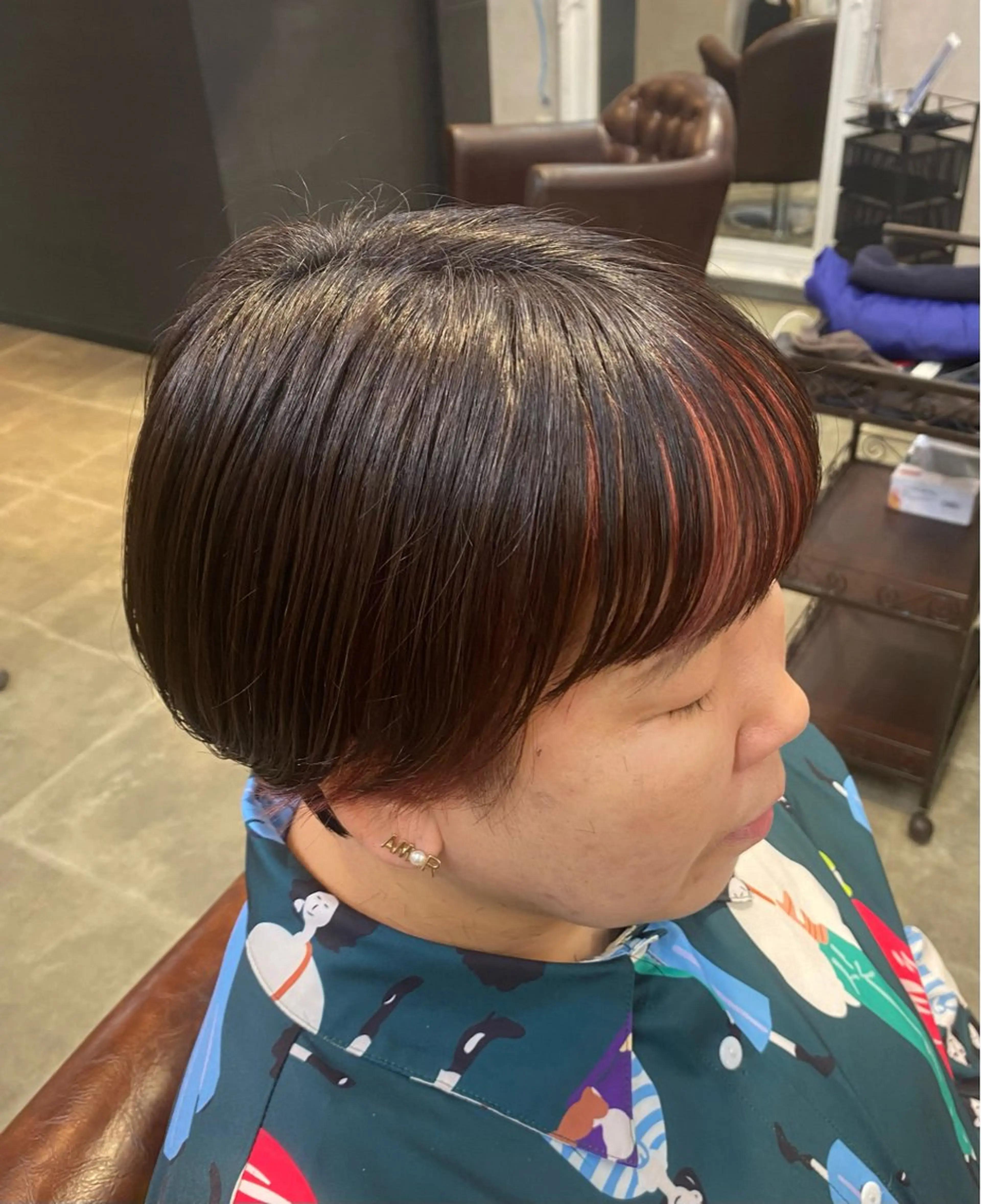 ショート カラー カット ヘアカラー トリートメント attrait所属・アトレ＊個室サロン himekaのヘアスタイル