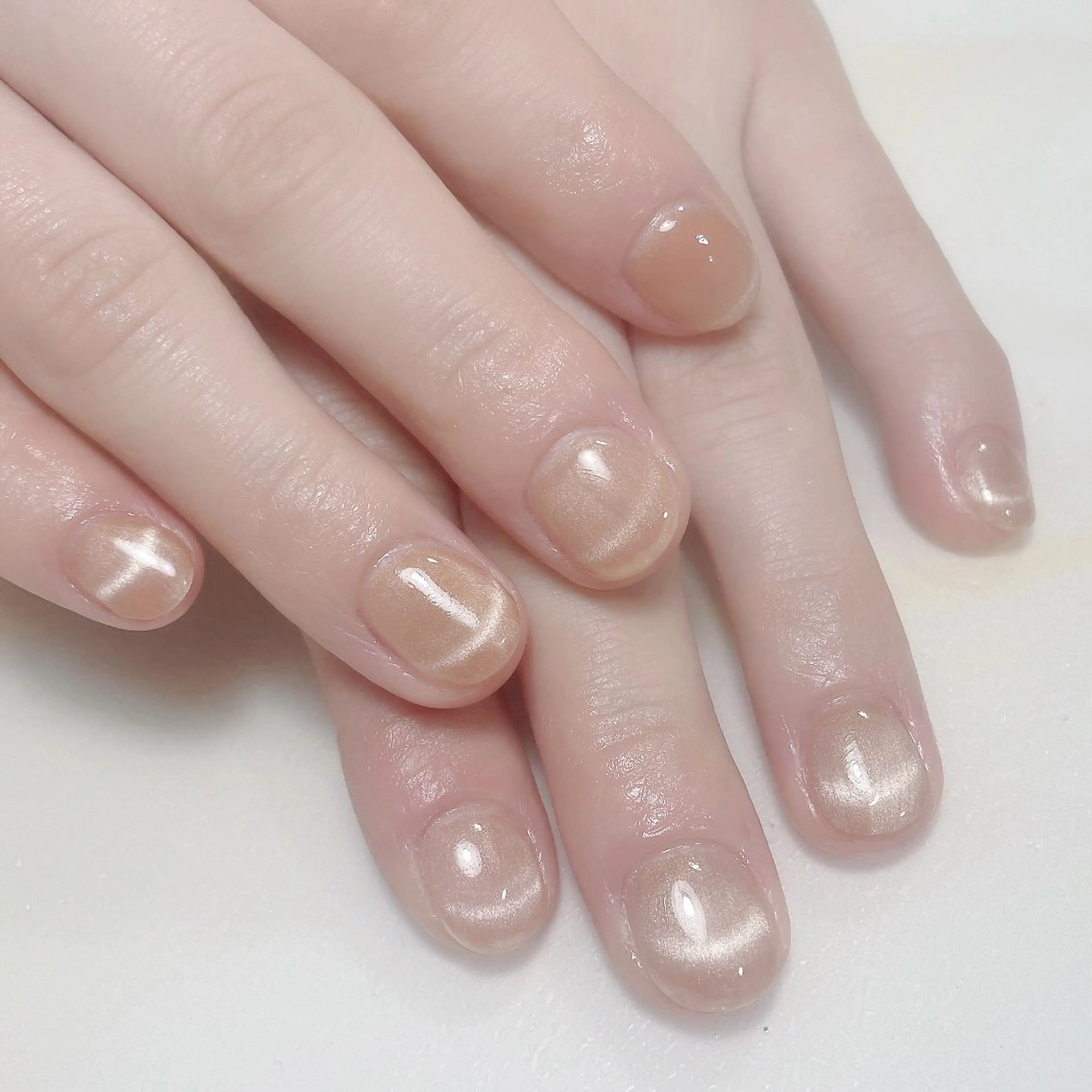 ネイル アートネイル フレンチネイル ジェルネイル グラデーション 韓国ネイル ハンドネイル 久保田 マリコのネイルデザイン