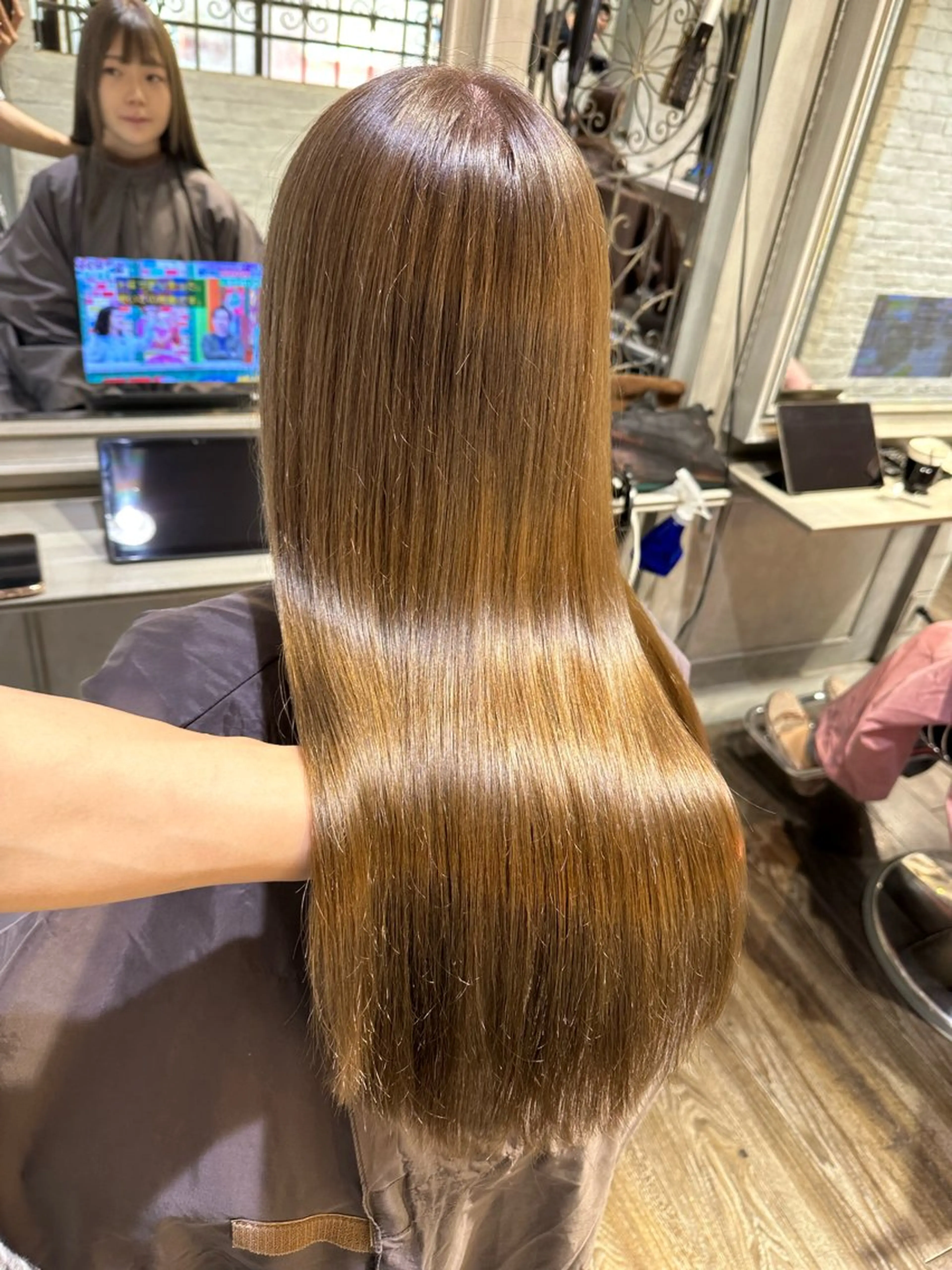 ロング issa academyのヘアスタイル