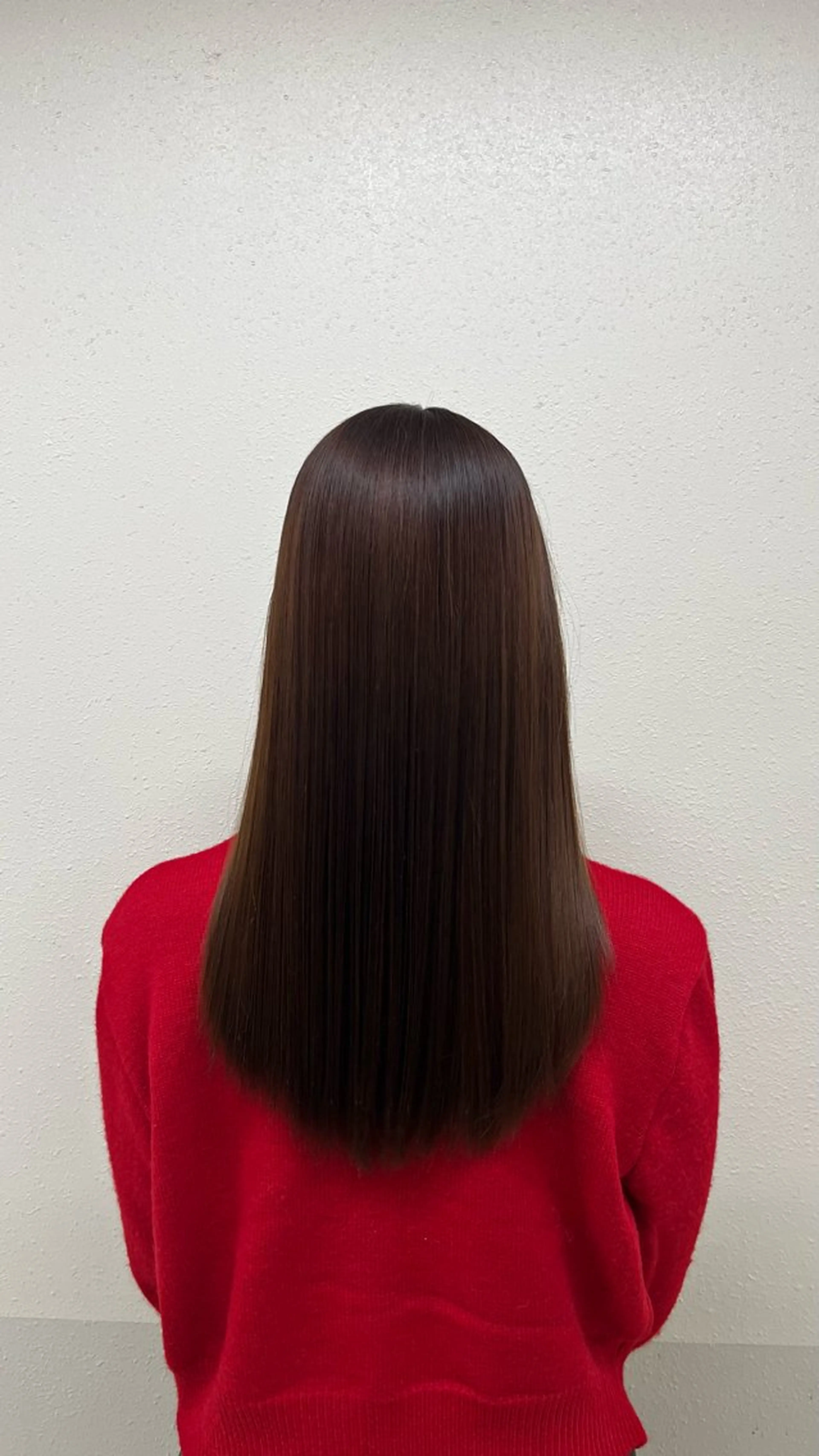 ロング カラー 髪質改善 坂下 かのんのヘアスタイル