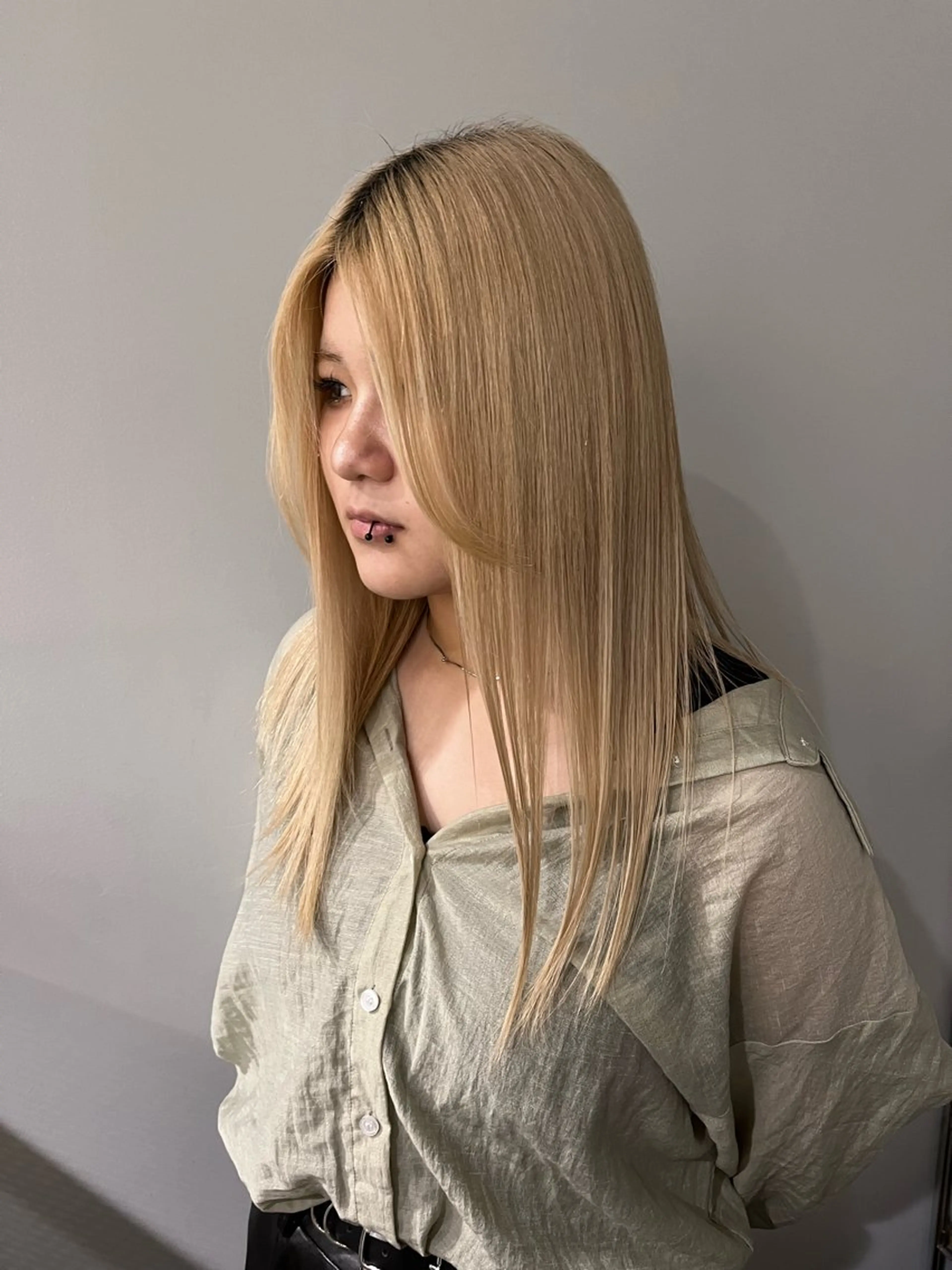 ミディアム ✴︎ミツマ ハルナ✴︎のヘアスタイル