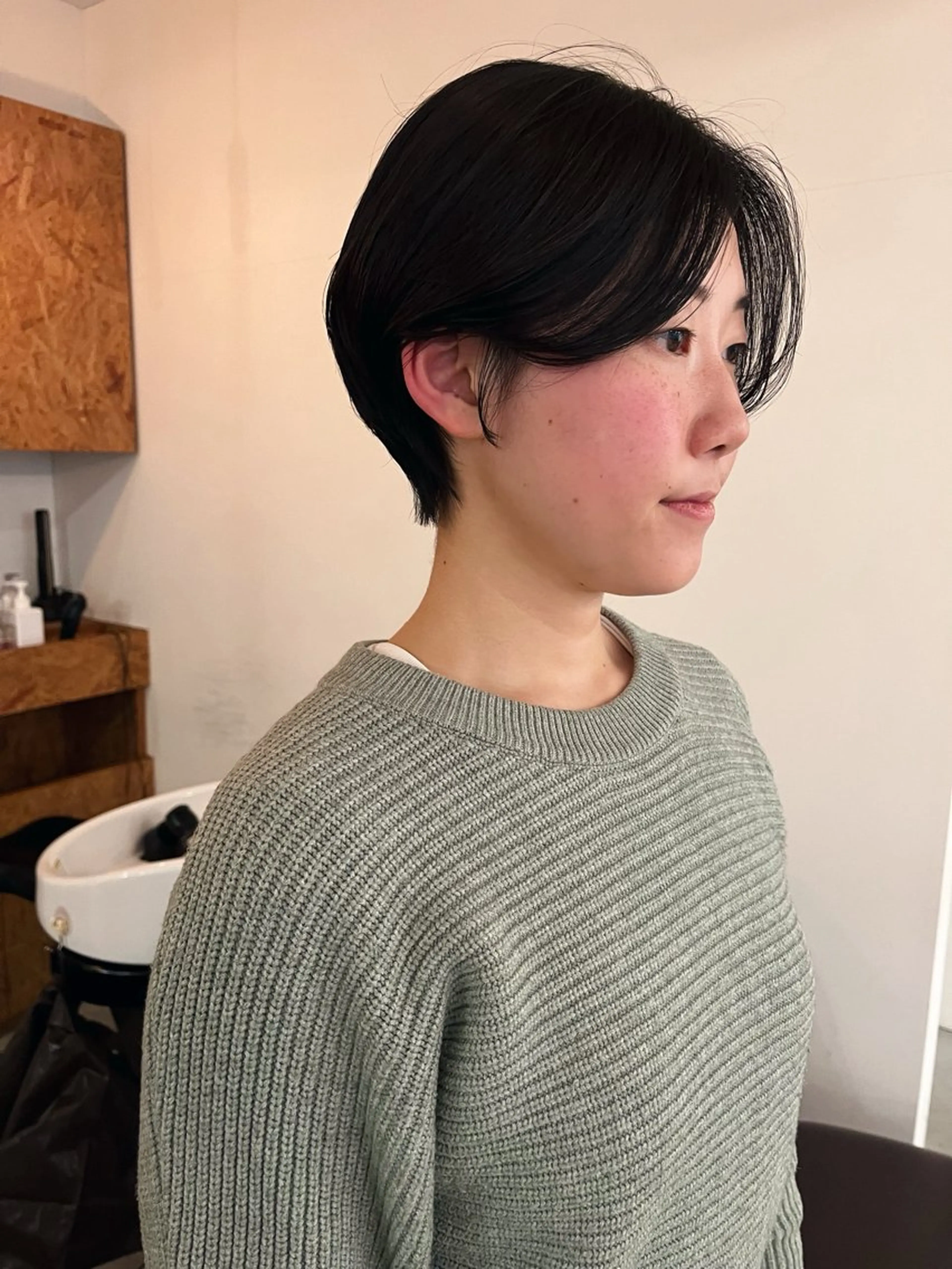 ショート 暖色カラー 🌼クニトウメイのヘアスタイル