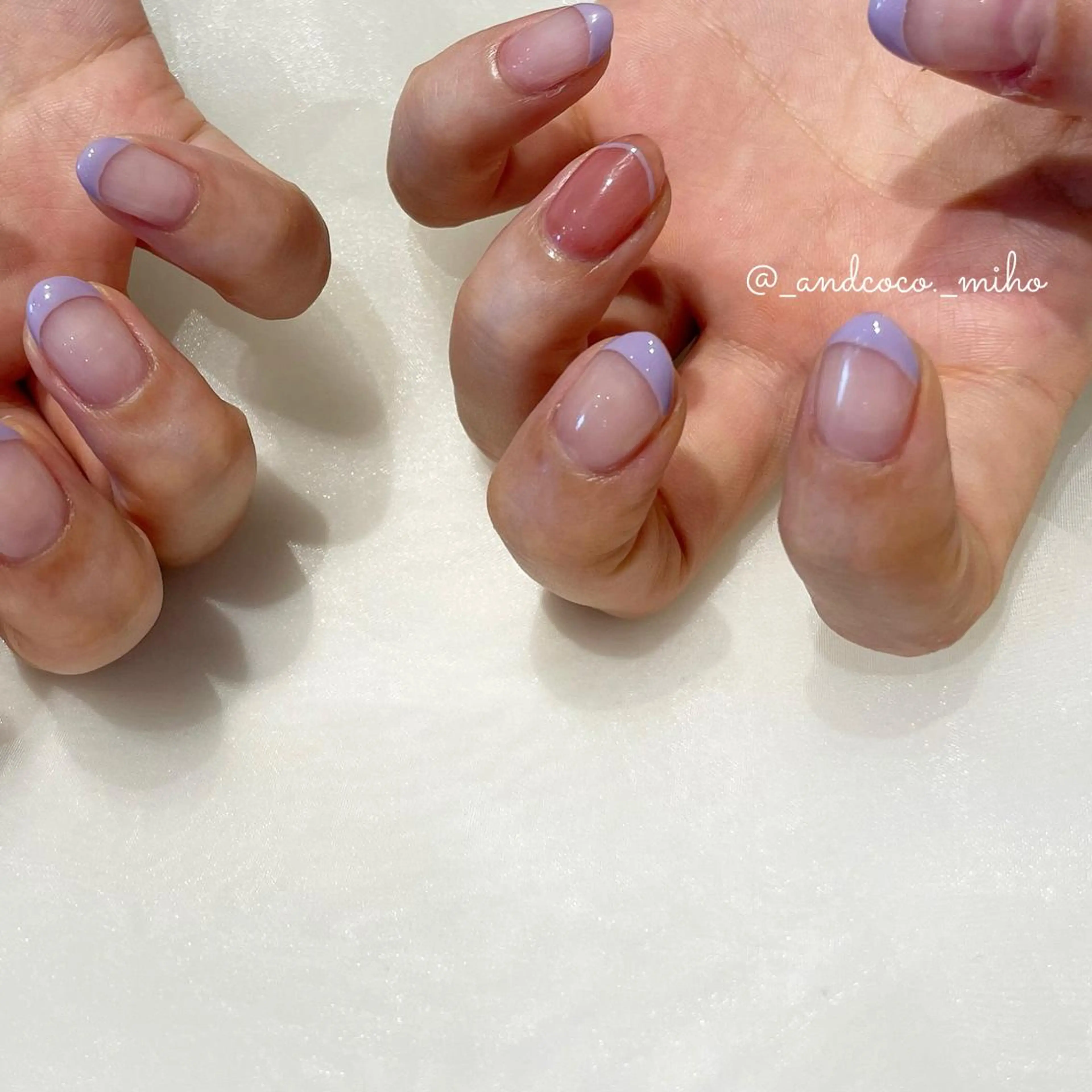 ネイル ハンドネイル And  & coco. eyelash & nail所属・Nailist〻 mihoのネイルデザイン