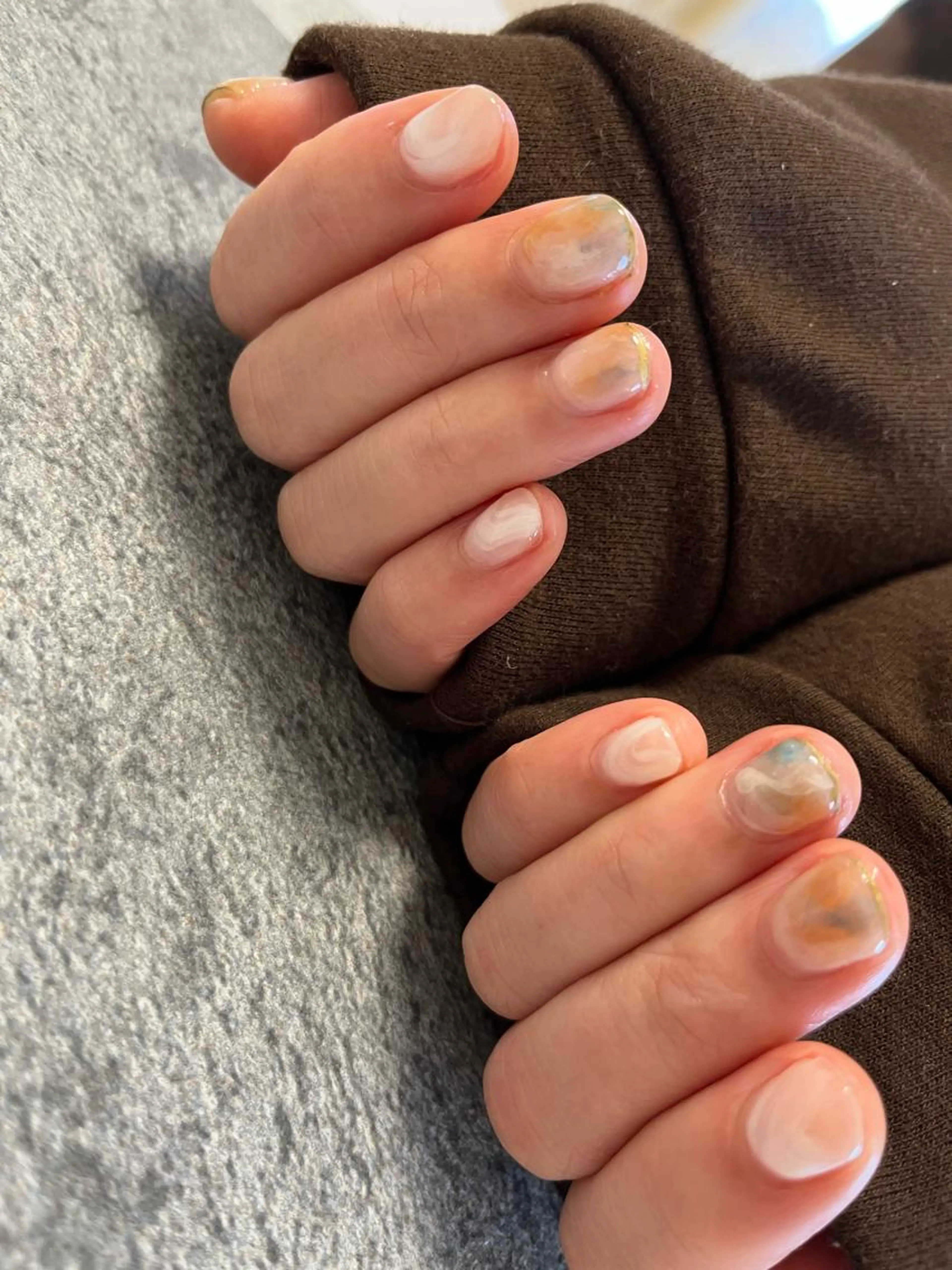 ご新規さま限定🌿 似合わせニュアンスネイル✨オフなしの写真