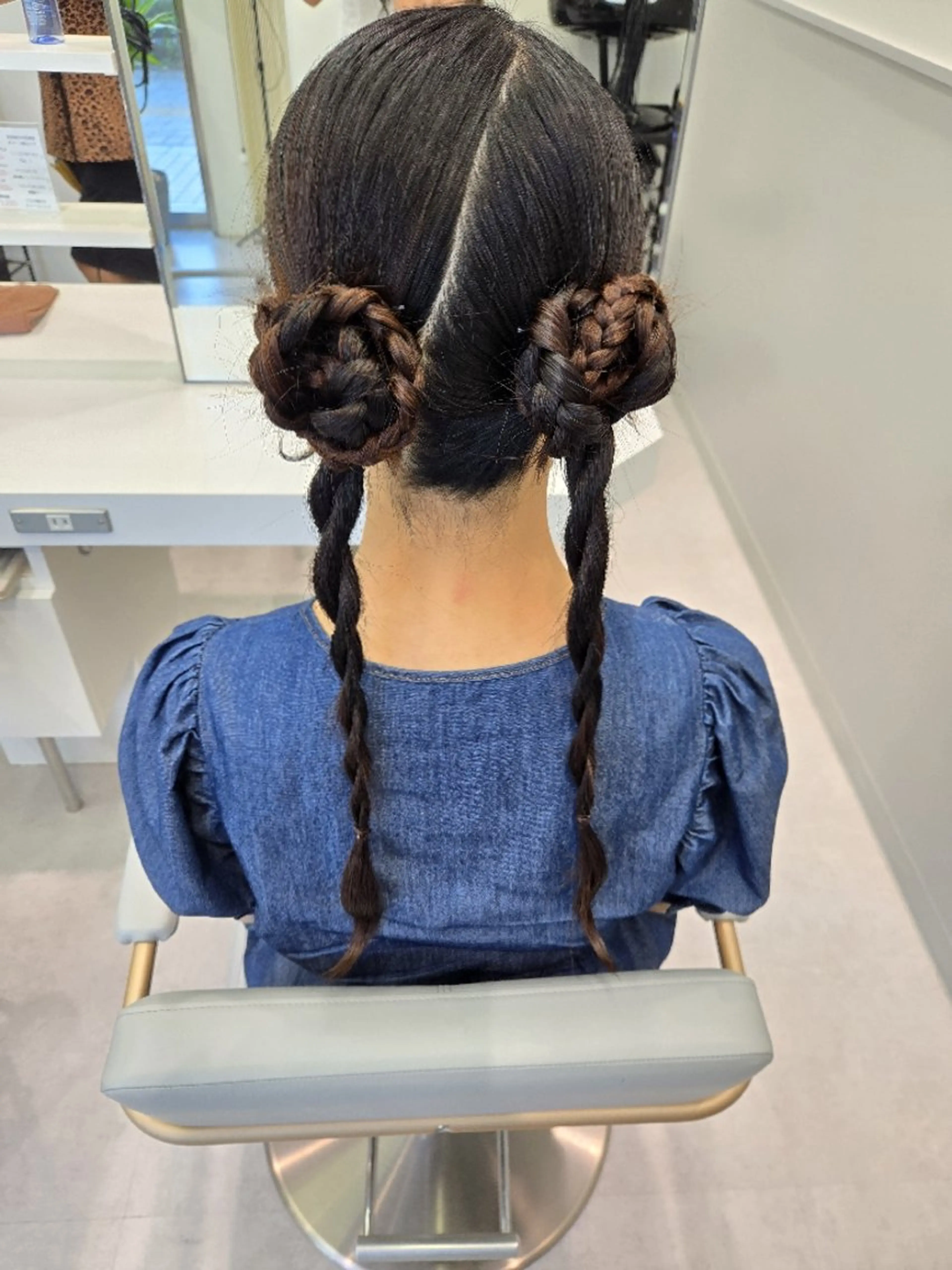 ヘアアレンジ ツインテール じゅり/モデル募集中 🧸🎀のヘアスタイル