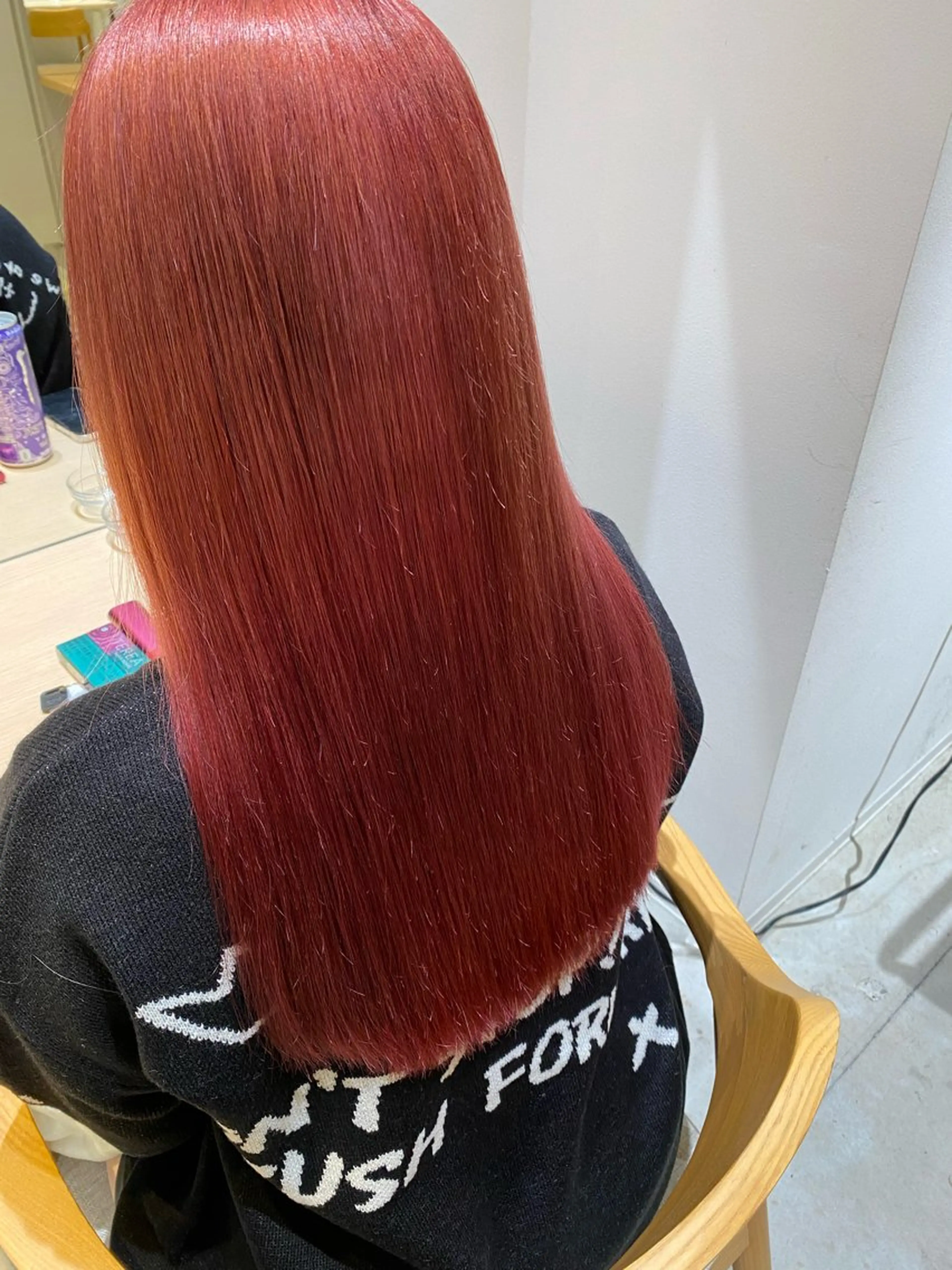 セミロング カラー AI　TOKYO hair 名古屋所属・波多野タケシ/ 縮毛矯正特化のヘアスタイル