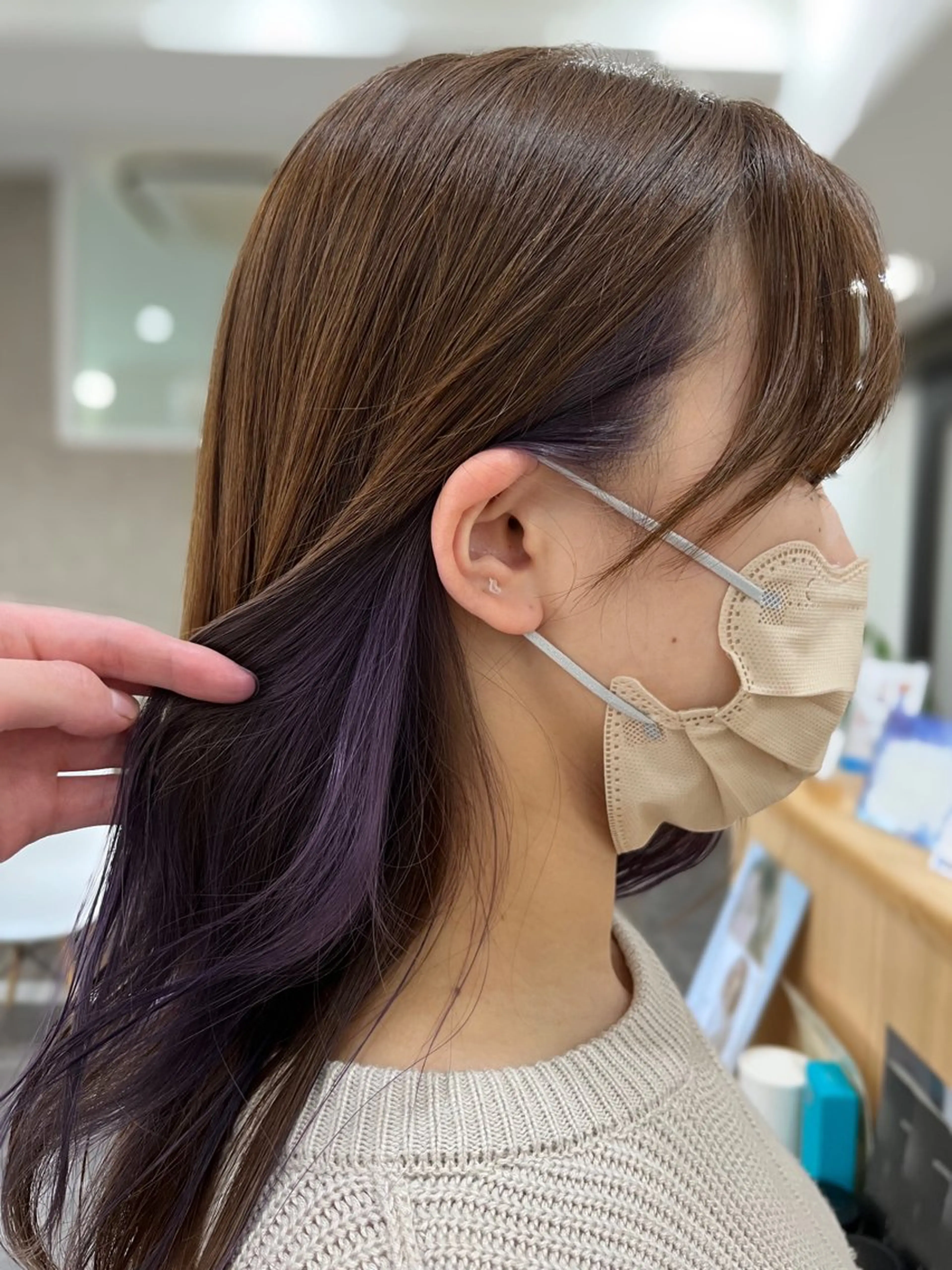 ロング カラー ヘアカラー トリートメント kakko所属・(kakko) ayumiのヘアスタイル