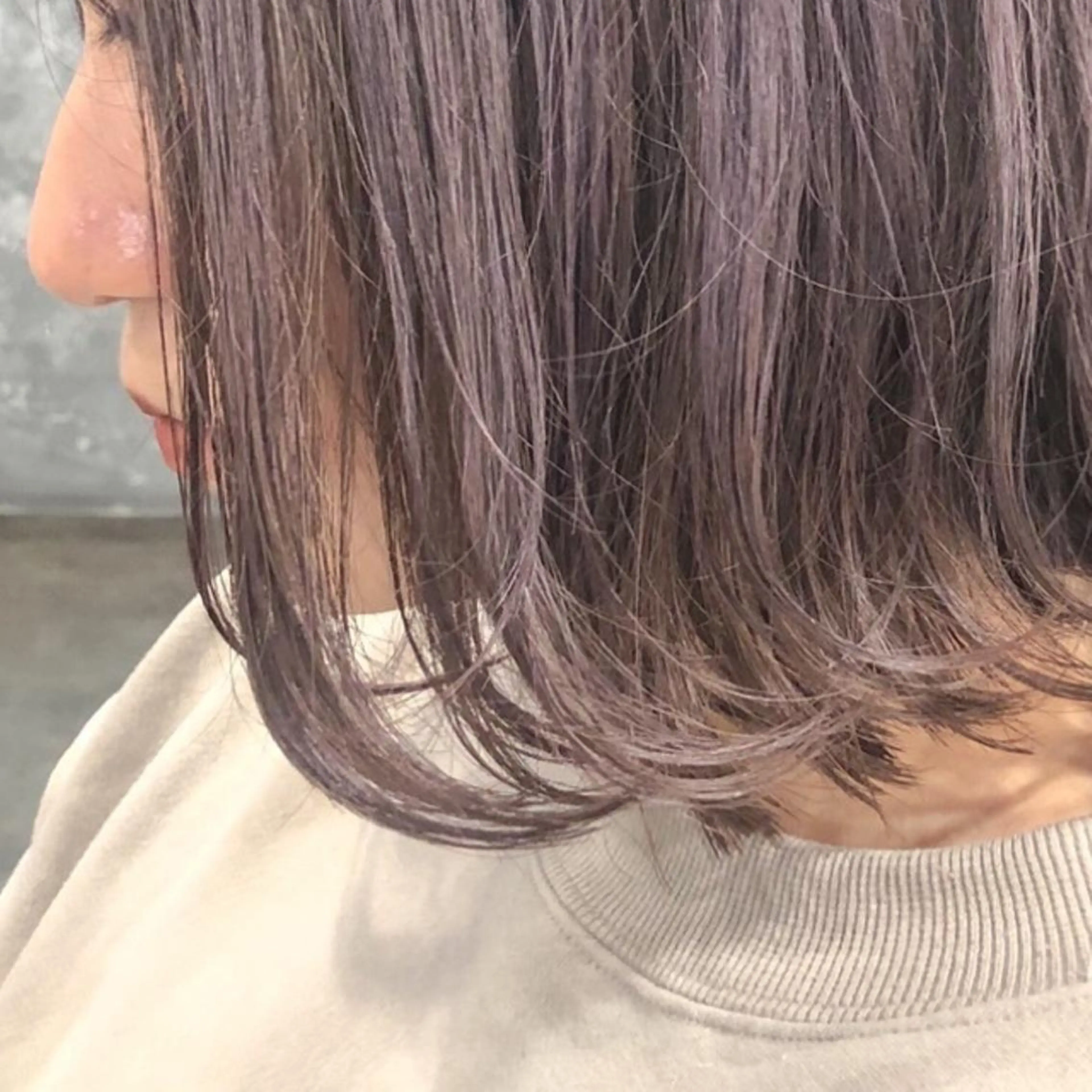 ショート カラー ヘアアレンジ グレージュ ラベンダーカラー ラベンダーグレージュ ラベンダーグレー linette所属・🐩推し活🐩 FUTABA🍒のヘアスタイル