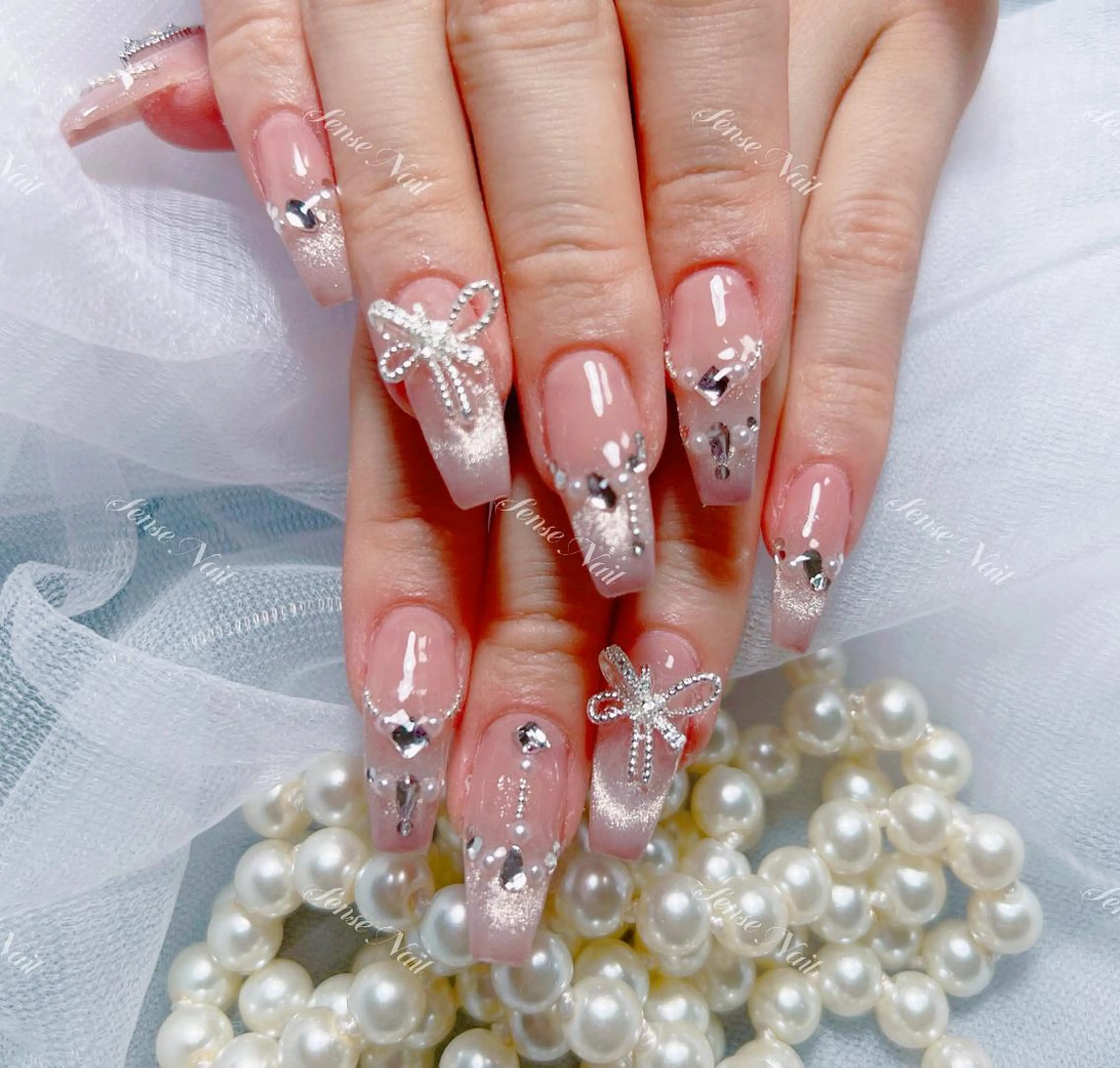 ～ネイルチップ長さだし🩷🩷ワンホン定額コース¥4980♪ 初回ジェルオフ無料！の写真