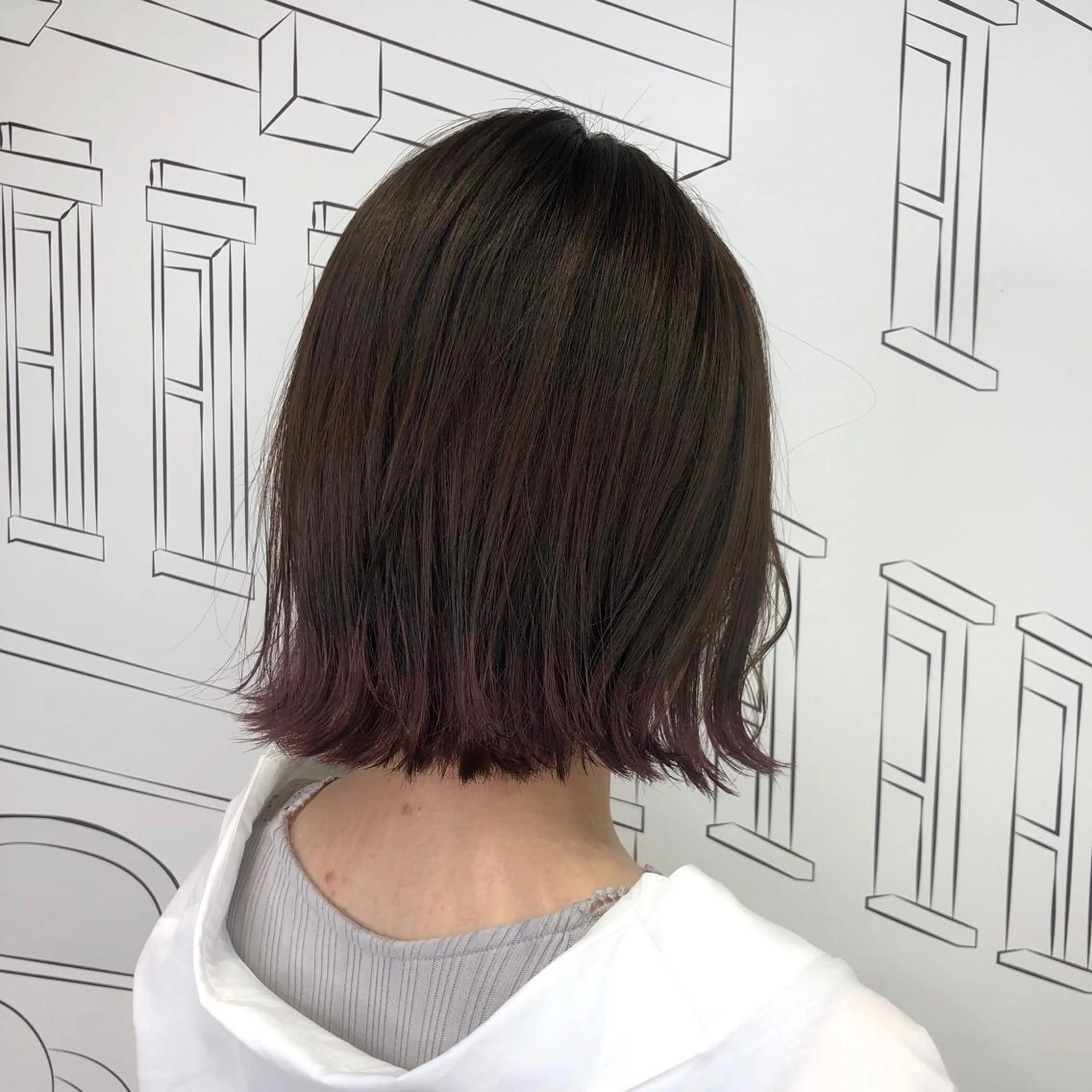 ショート カラー レイヤー,ボブ / 彩未のヘアスタイル