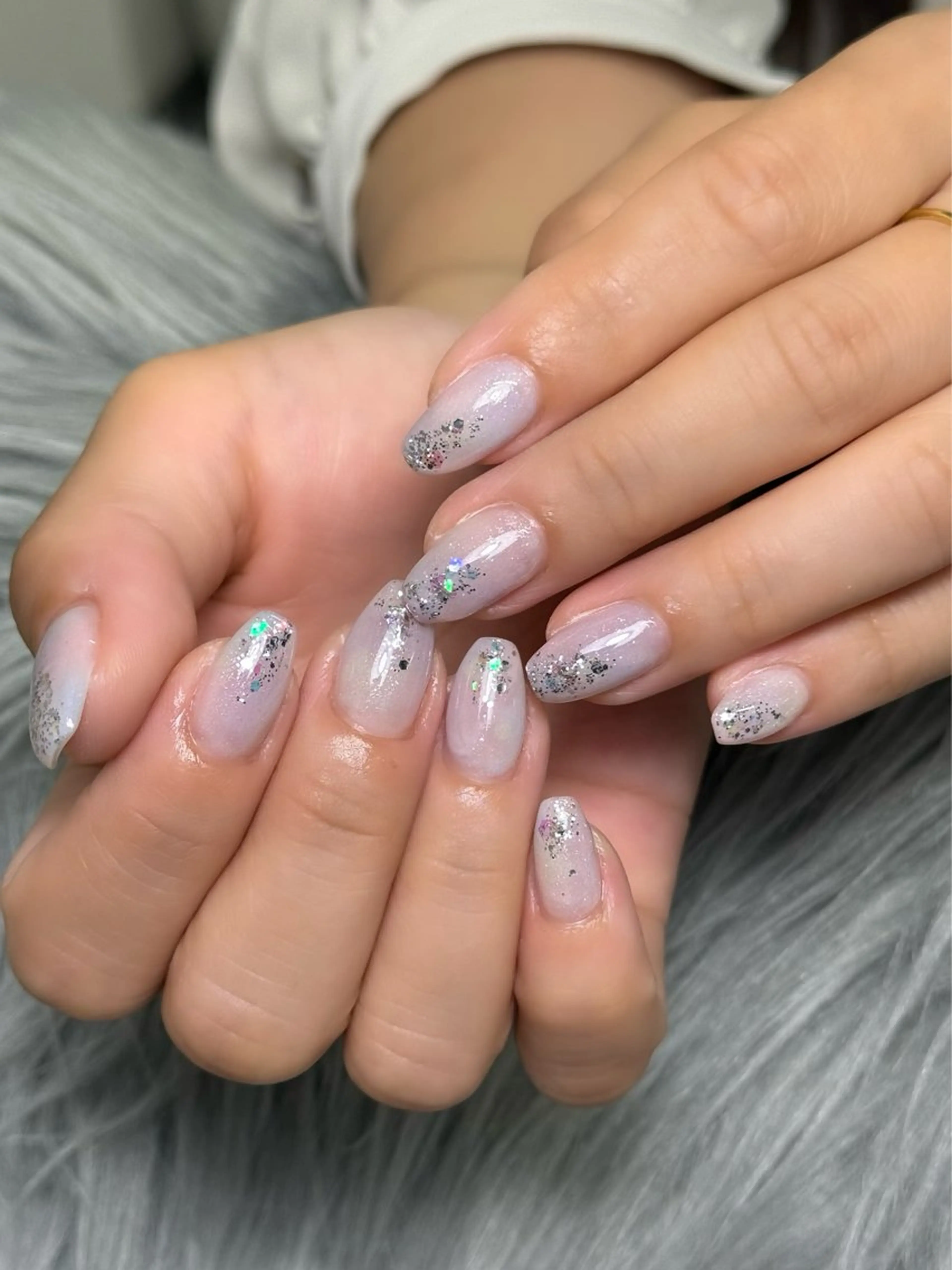ネイル ニュアンスネイル シンプルネイル ハンドネイル Nail salon h所属・nail salon h🎀小夏のネイルデザイン