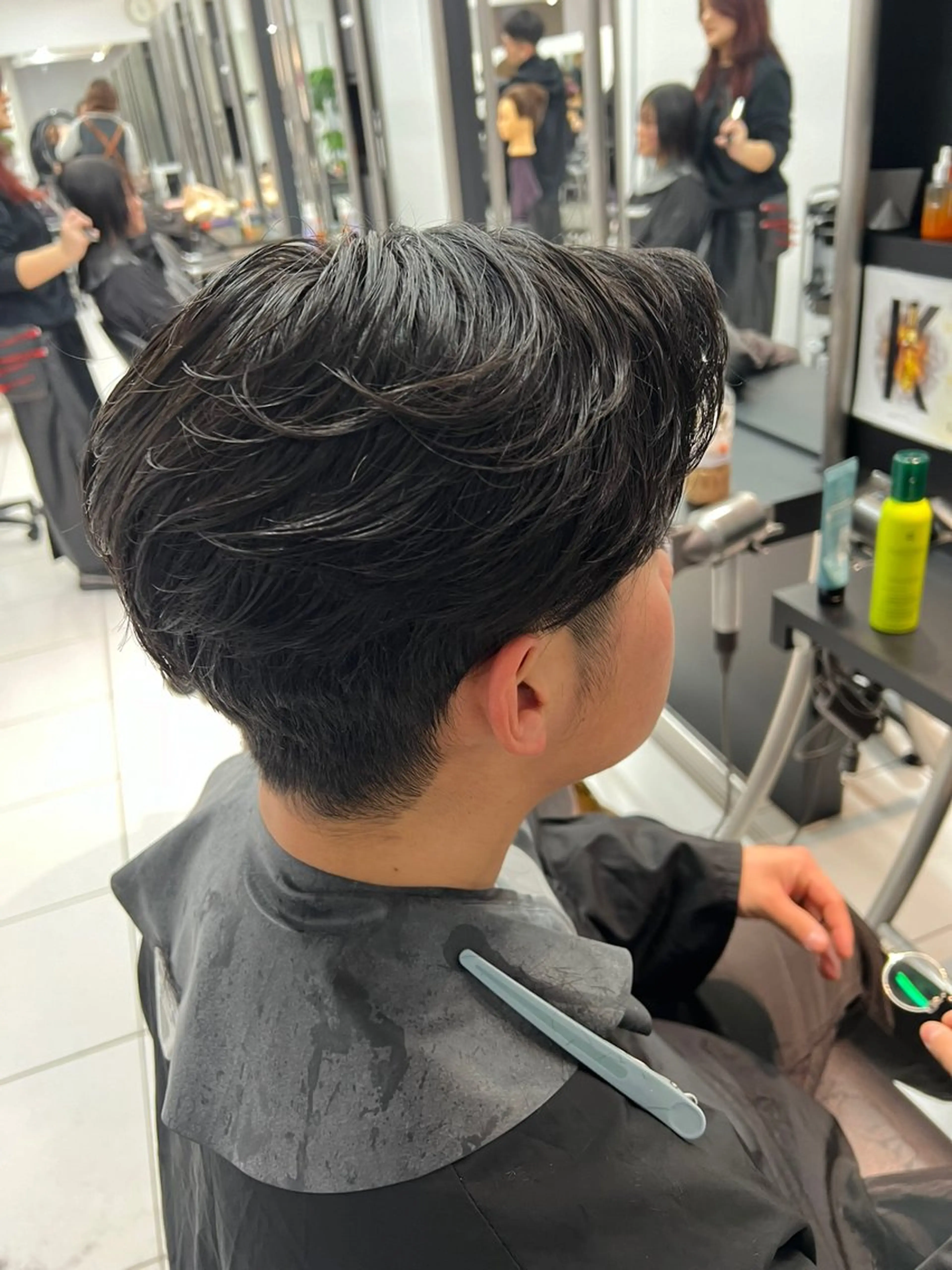 パーマ メンズ ハッタ ミクのヘアスタイル