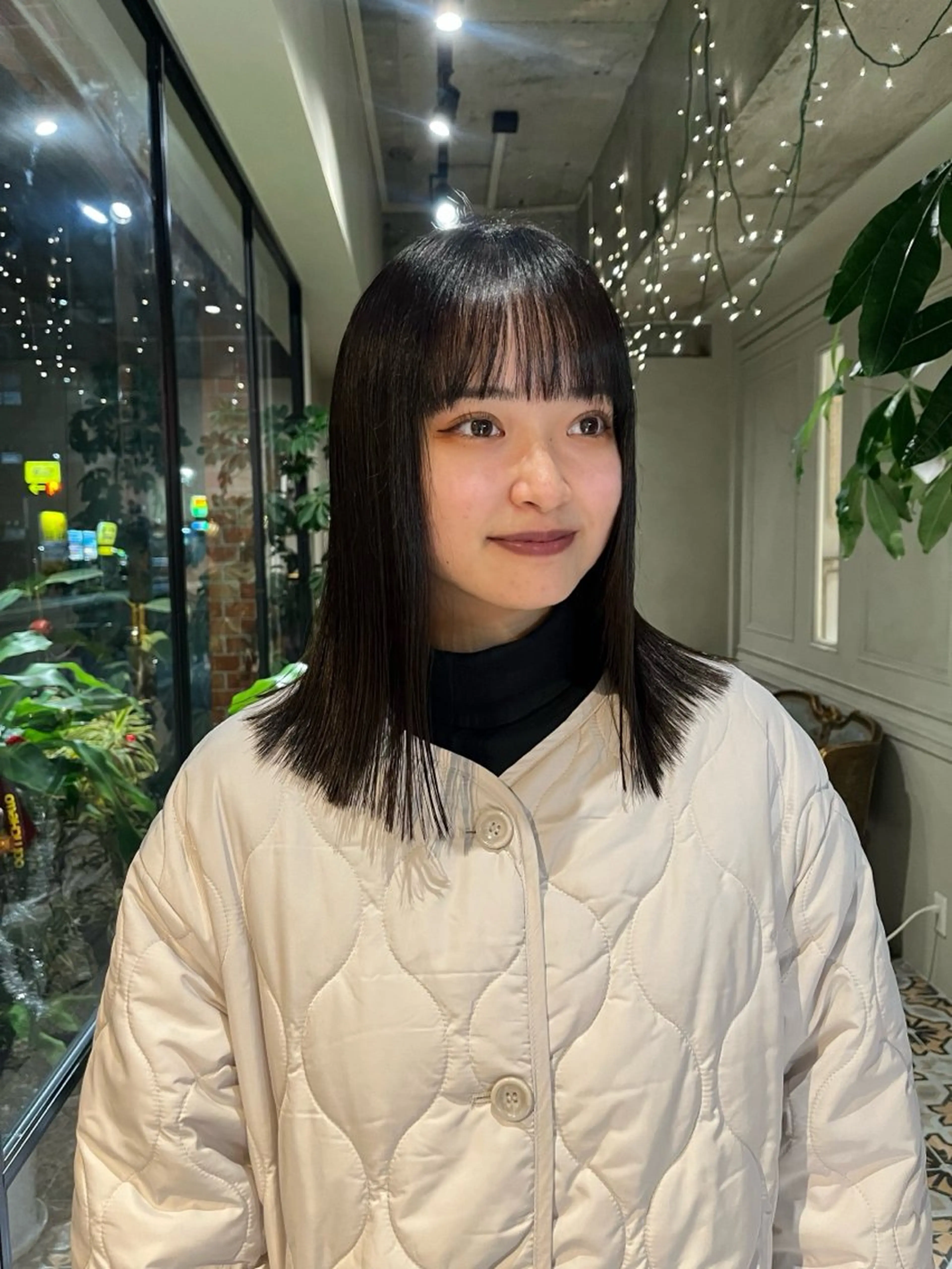 ミディアム カラー カット TaNa. EMINA💖のヘアスタイル