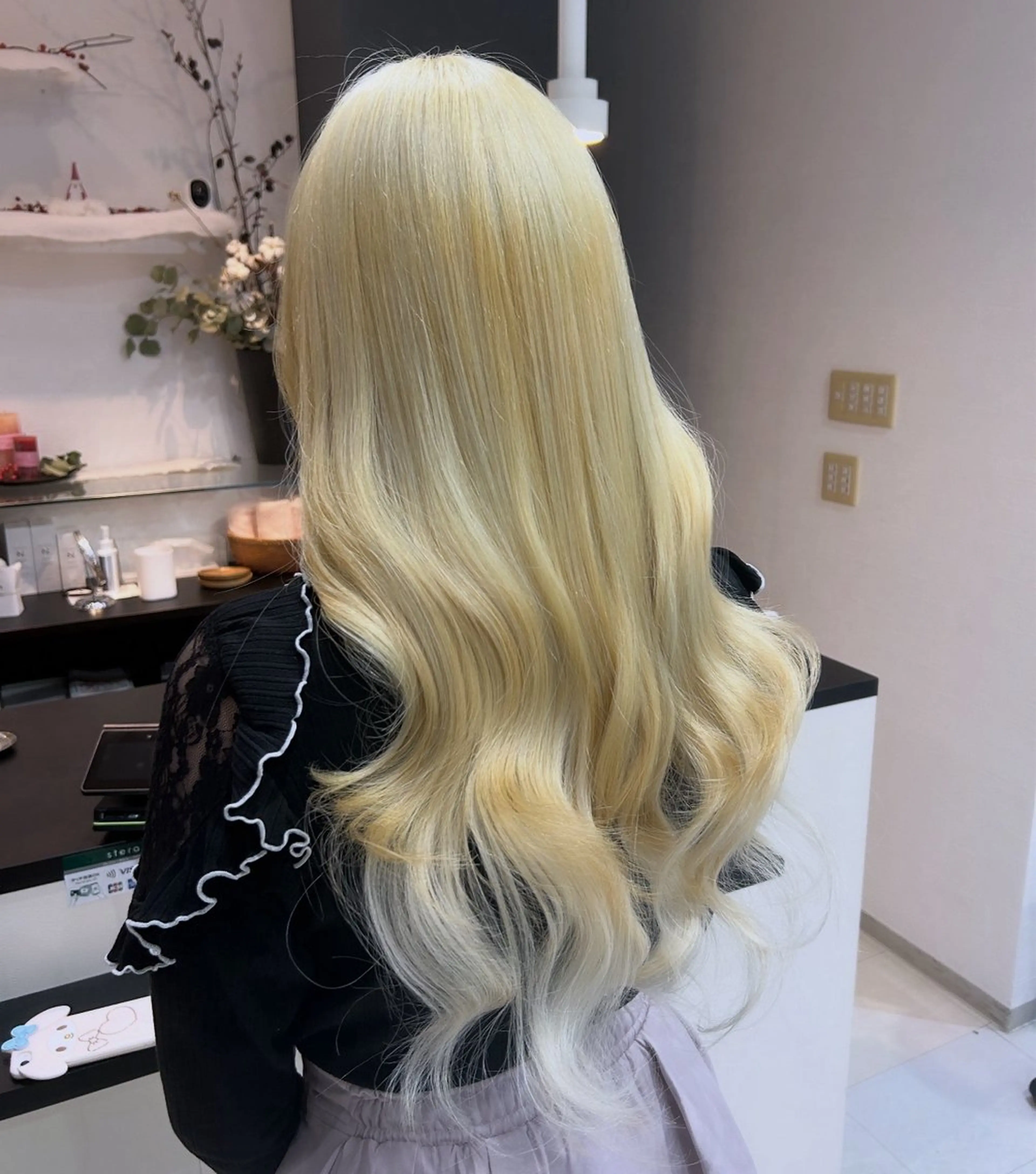 ロング エクステ MEKI 𓃠‪のヘアスタイル