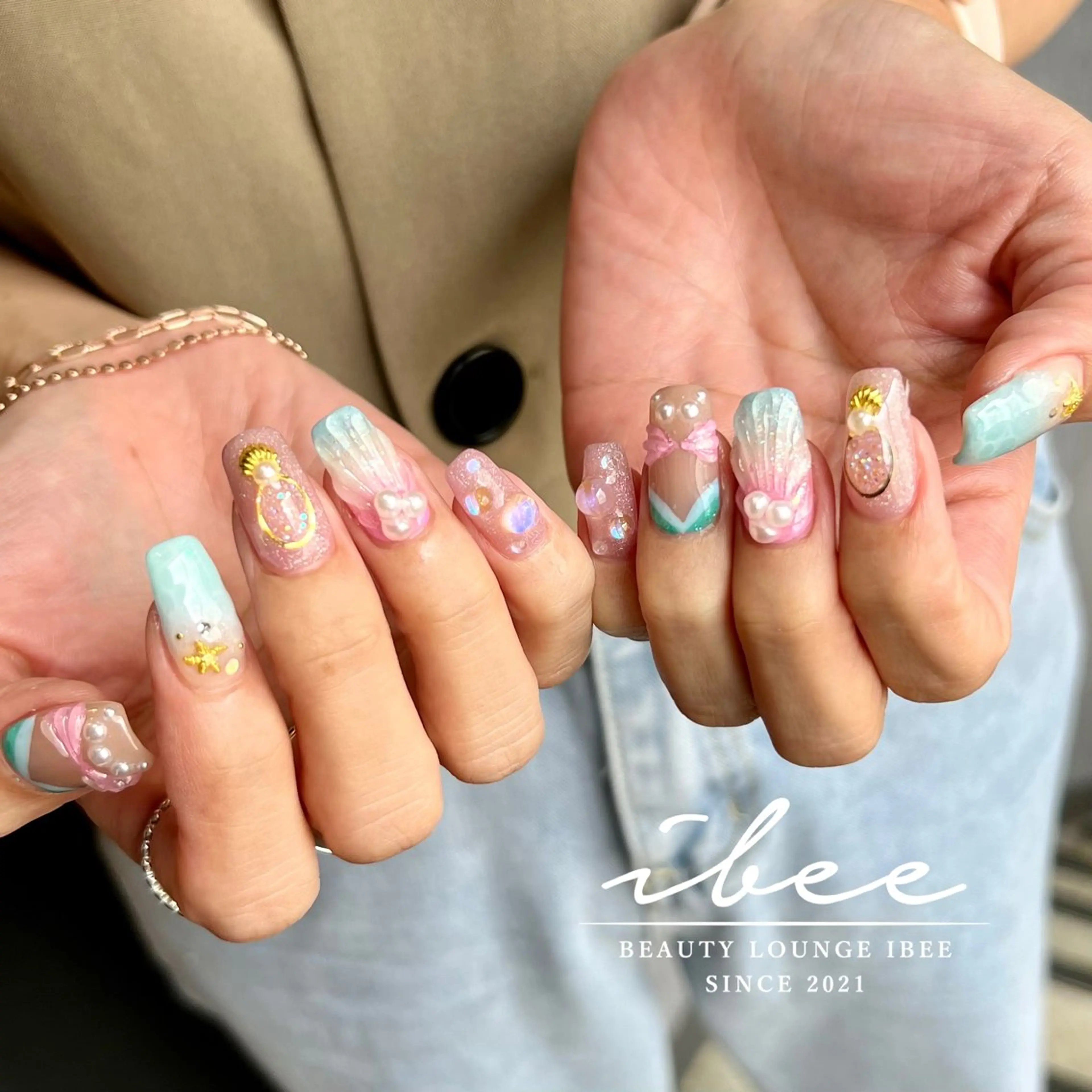 ネイル ハンドネイル ibee nail 🤍yumiのネイルデザイン