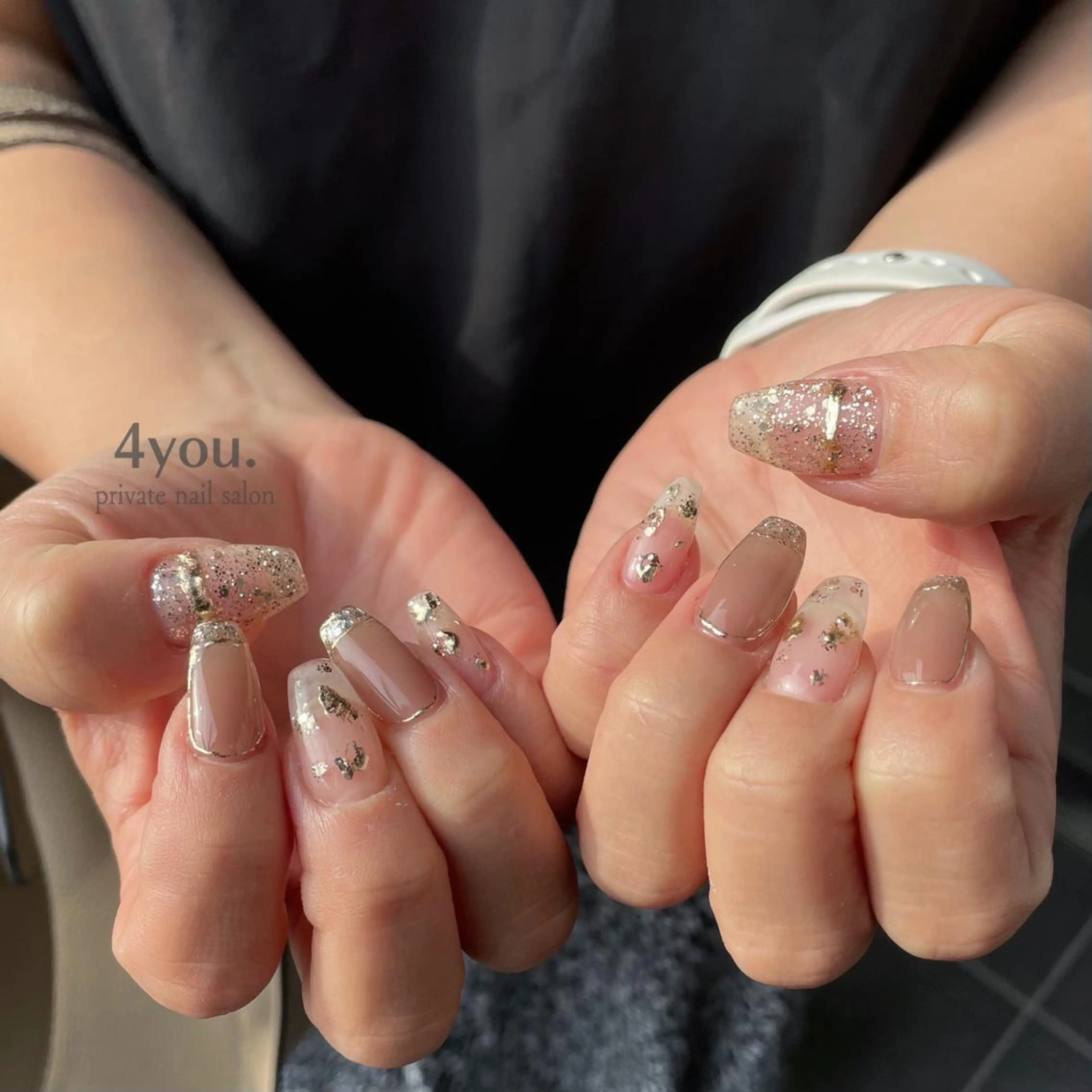 ネイル ハンドネイル nail salon ４ｙｏｕ．のネイルデザイン