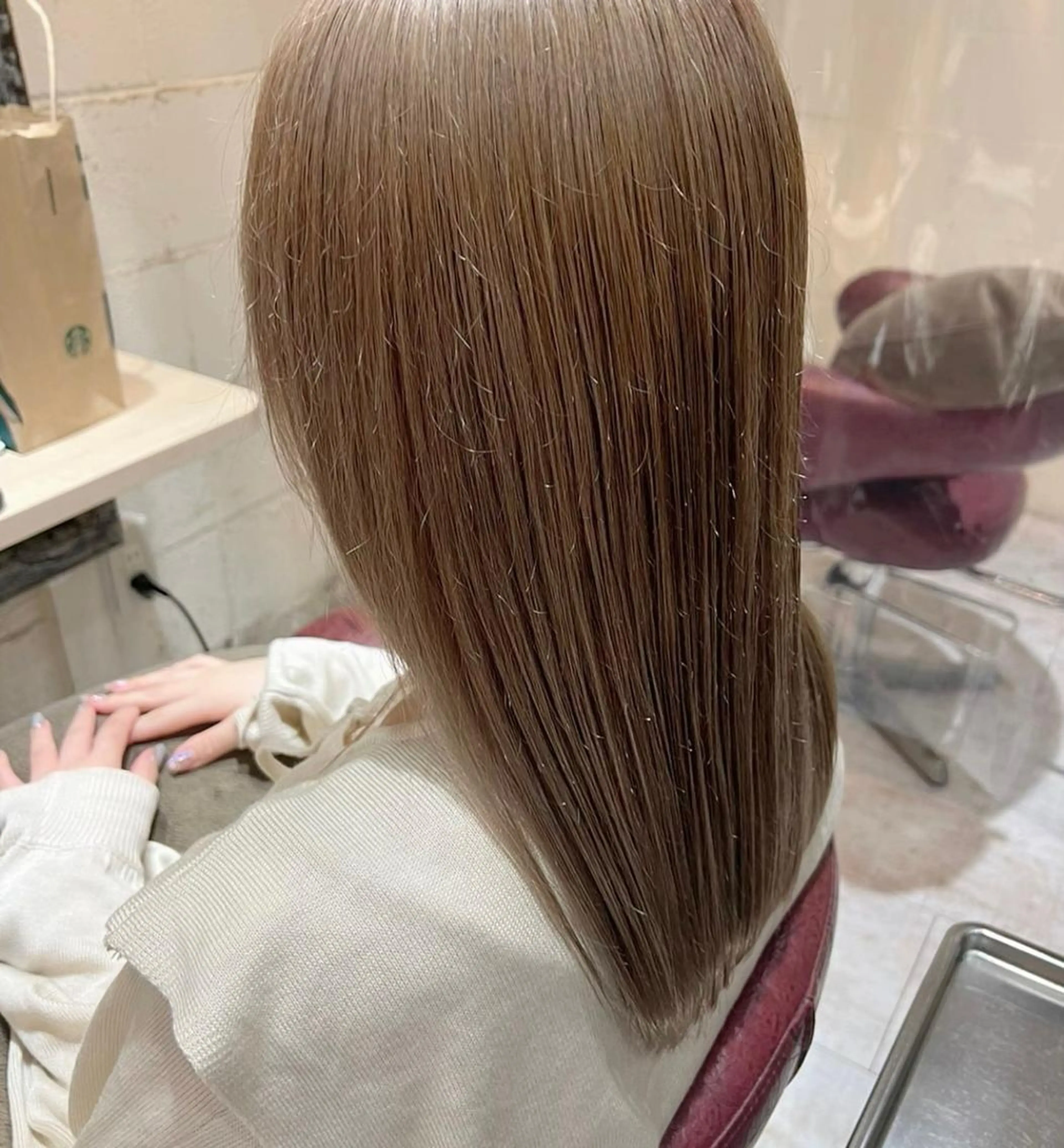 セミロング 渋谷メンズ特化/ mayukoのヘアスタイル