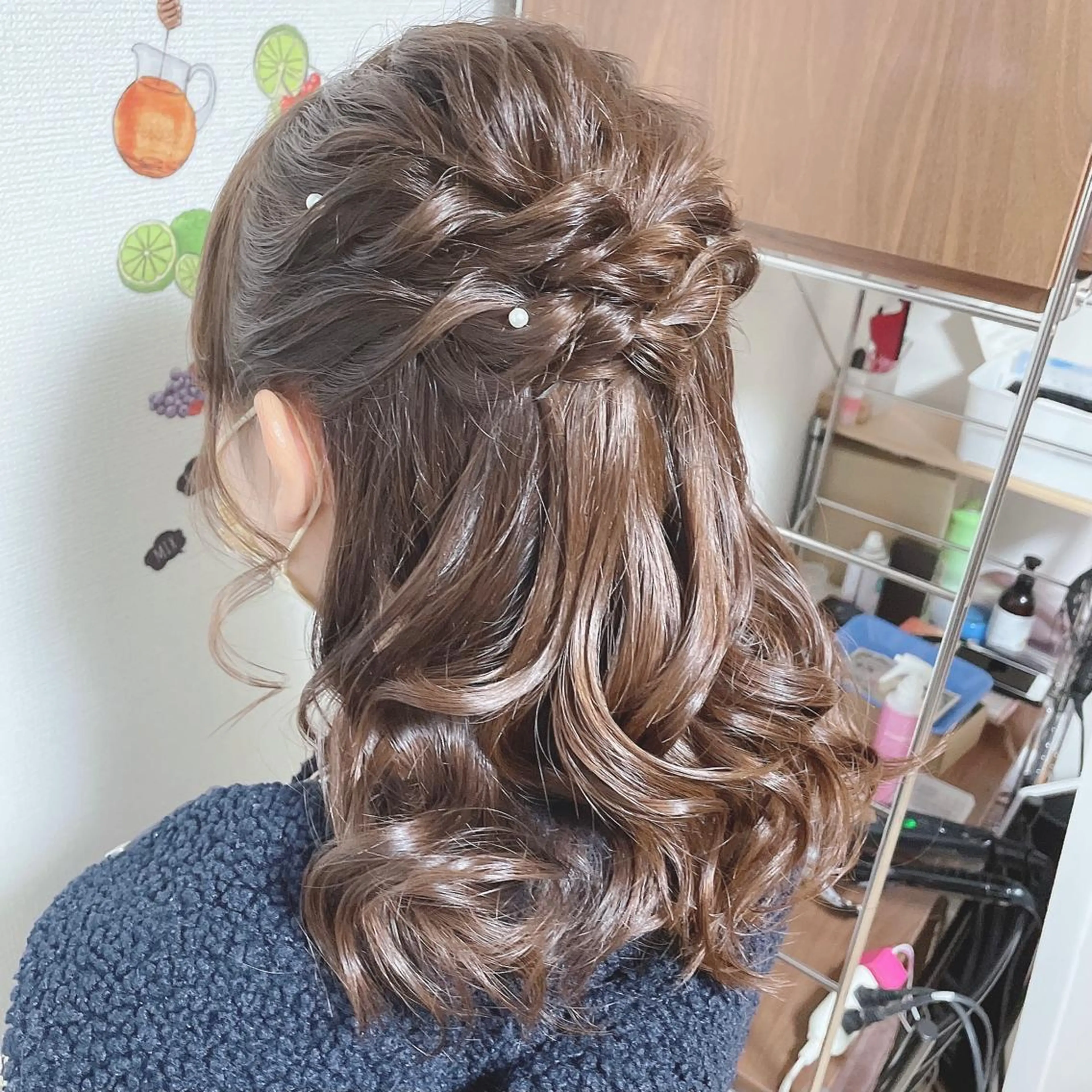 ヘアアレンジ ハーフアップ 結婚式・ブライダル イーチブライト EachBrightのその他イメージ
