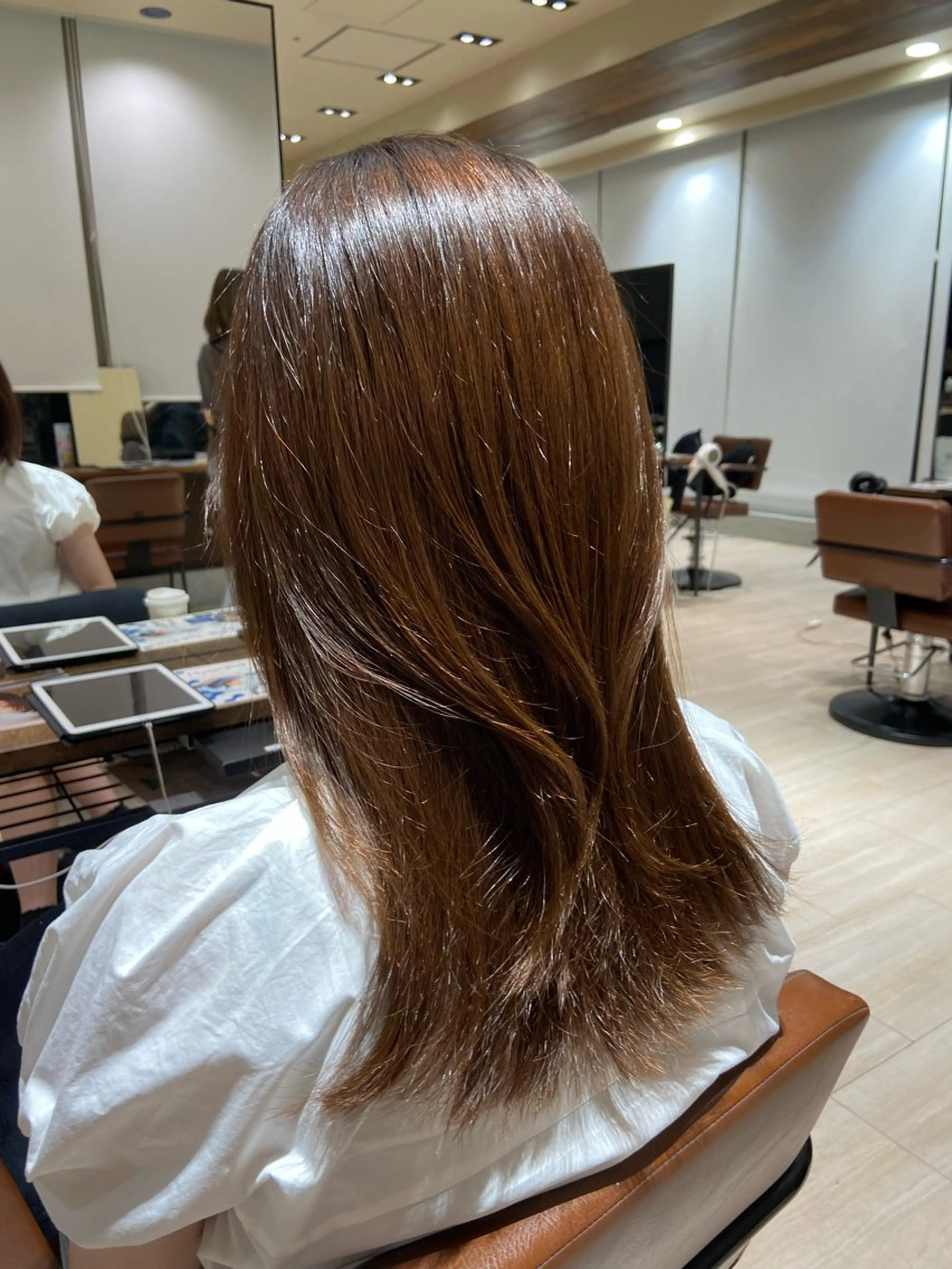 セミロング 🎀大竹美侑/顔まわ りカット/レイヤーのヘアスタイル