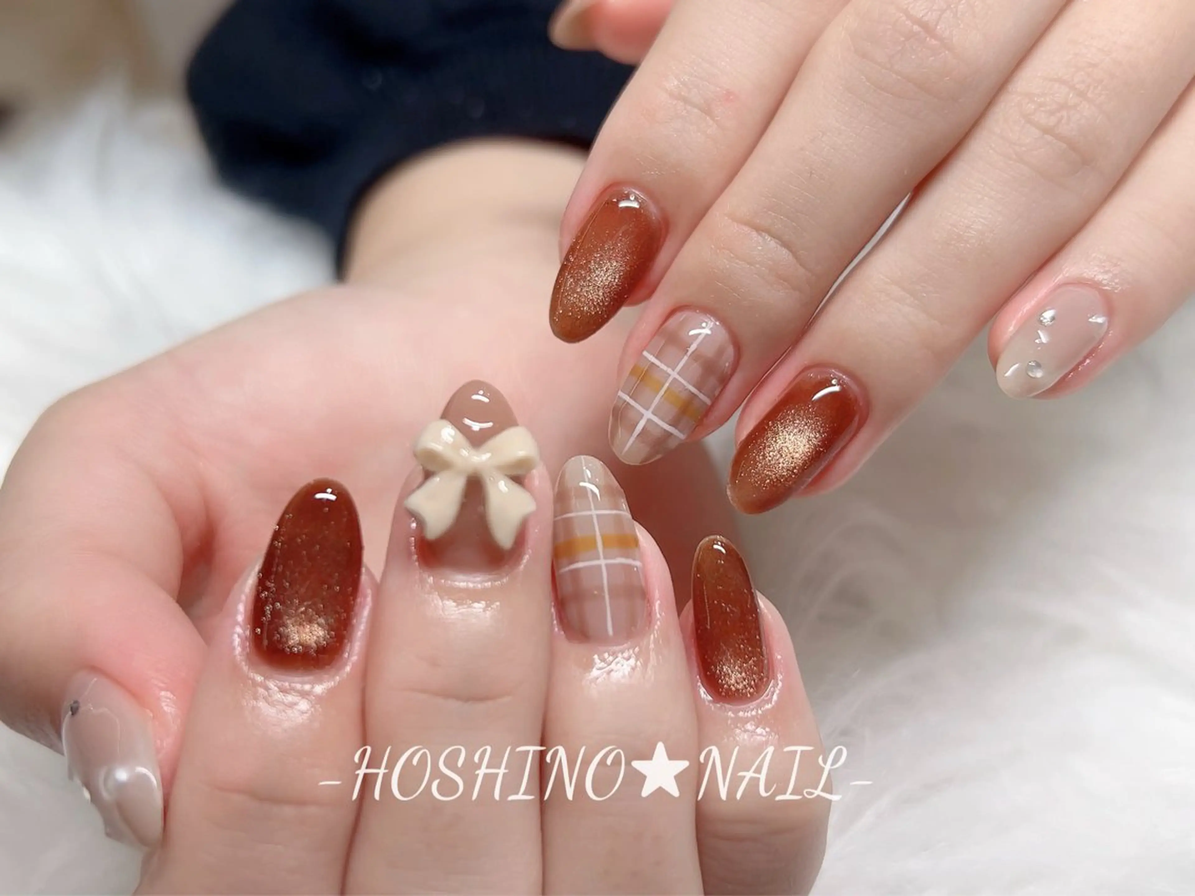 ネイル オーロラネイル チークネイル ドット フットネイル フレンチネイル ハンドネイル ★HOSHINO NAIL★新宿店のネイルデザイン