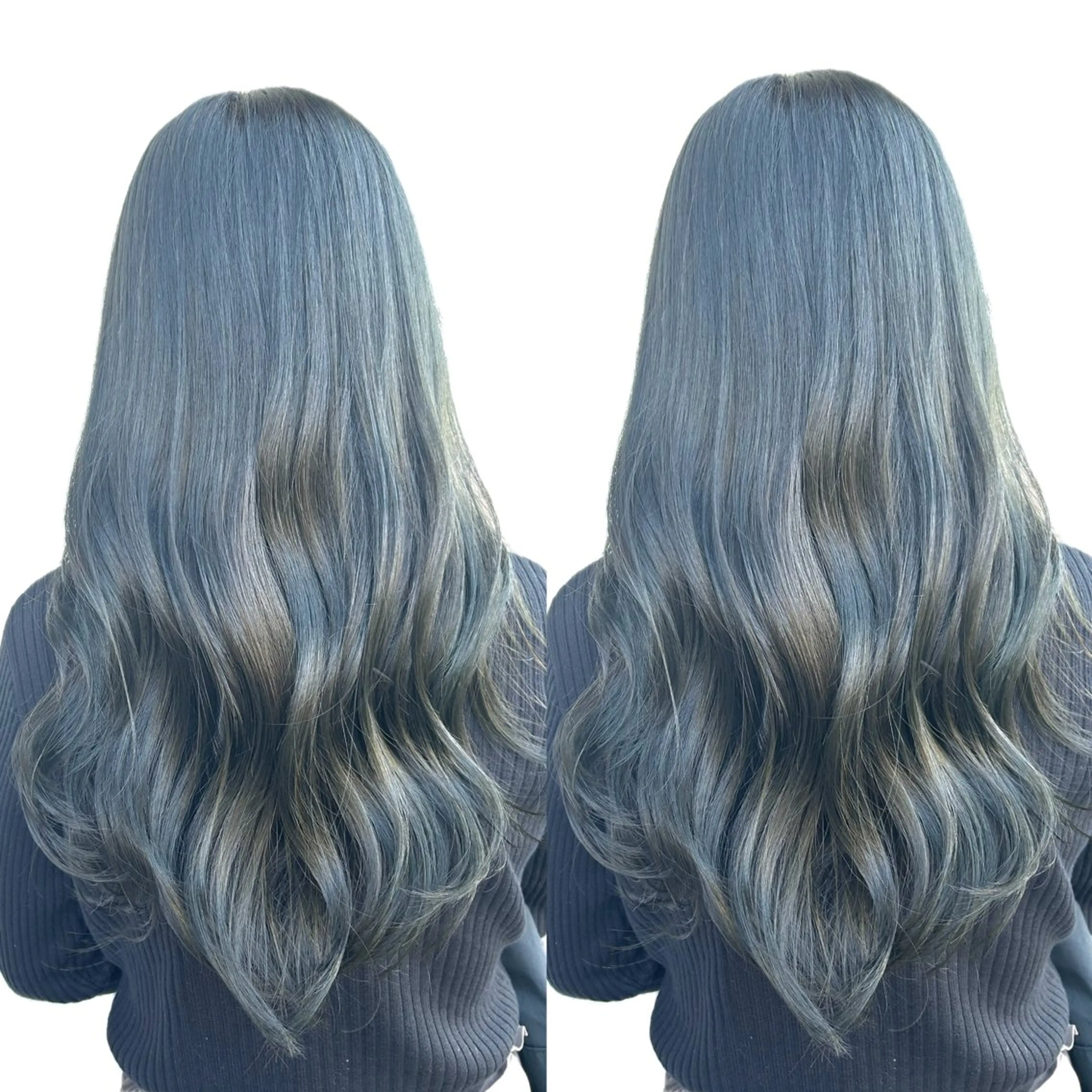 ロング ロング レイヤーカット✂️ 若葉のヘアスタイル