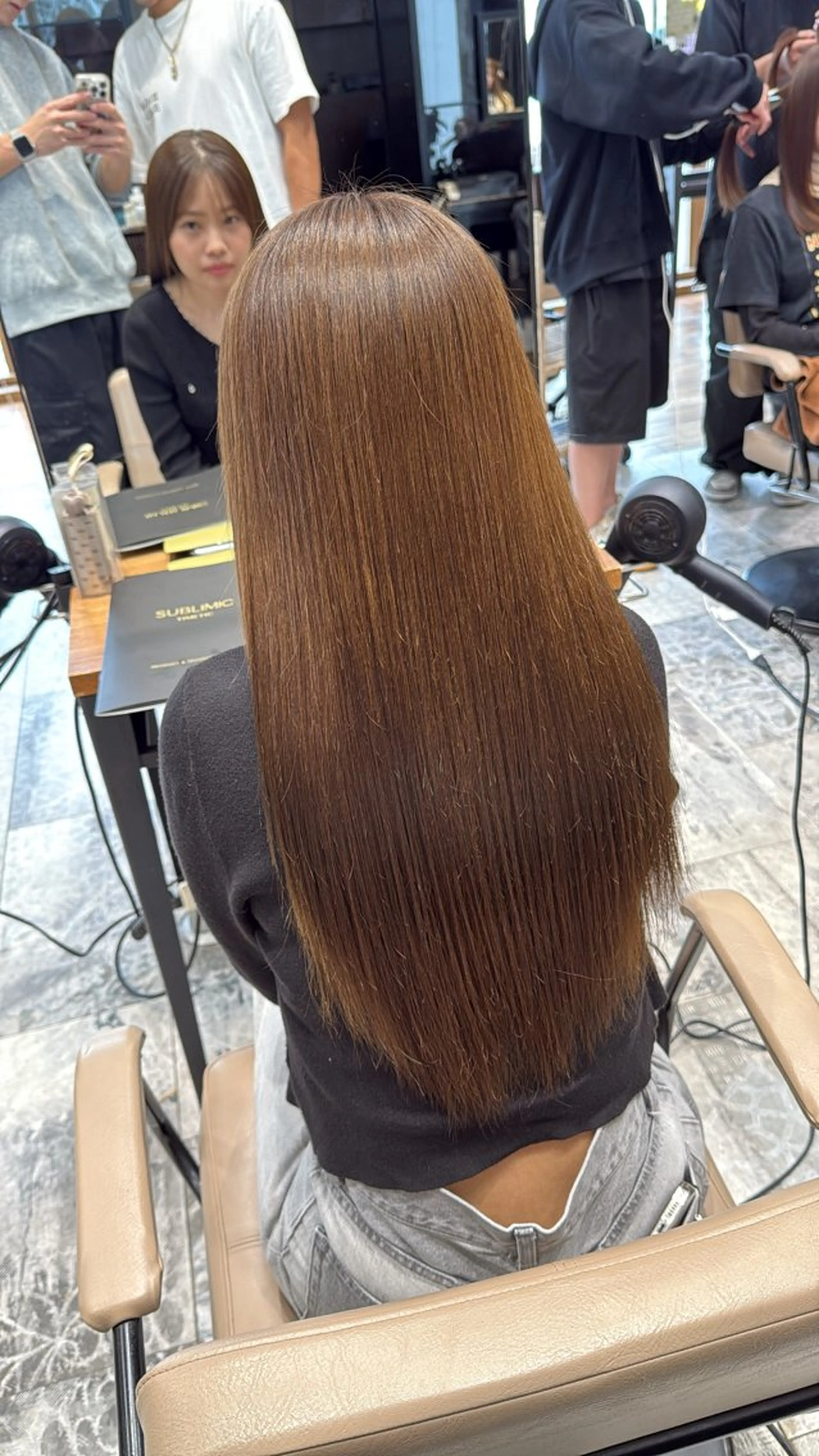 ロング ヘアカラー トリートメント ヘッドスパ 新宿/透明感カラー /髙橋寛太のヘアスタイル