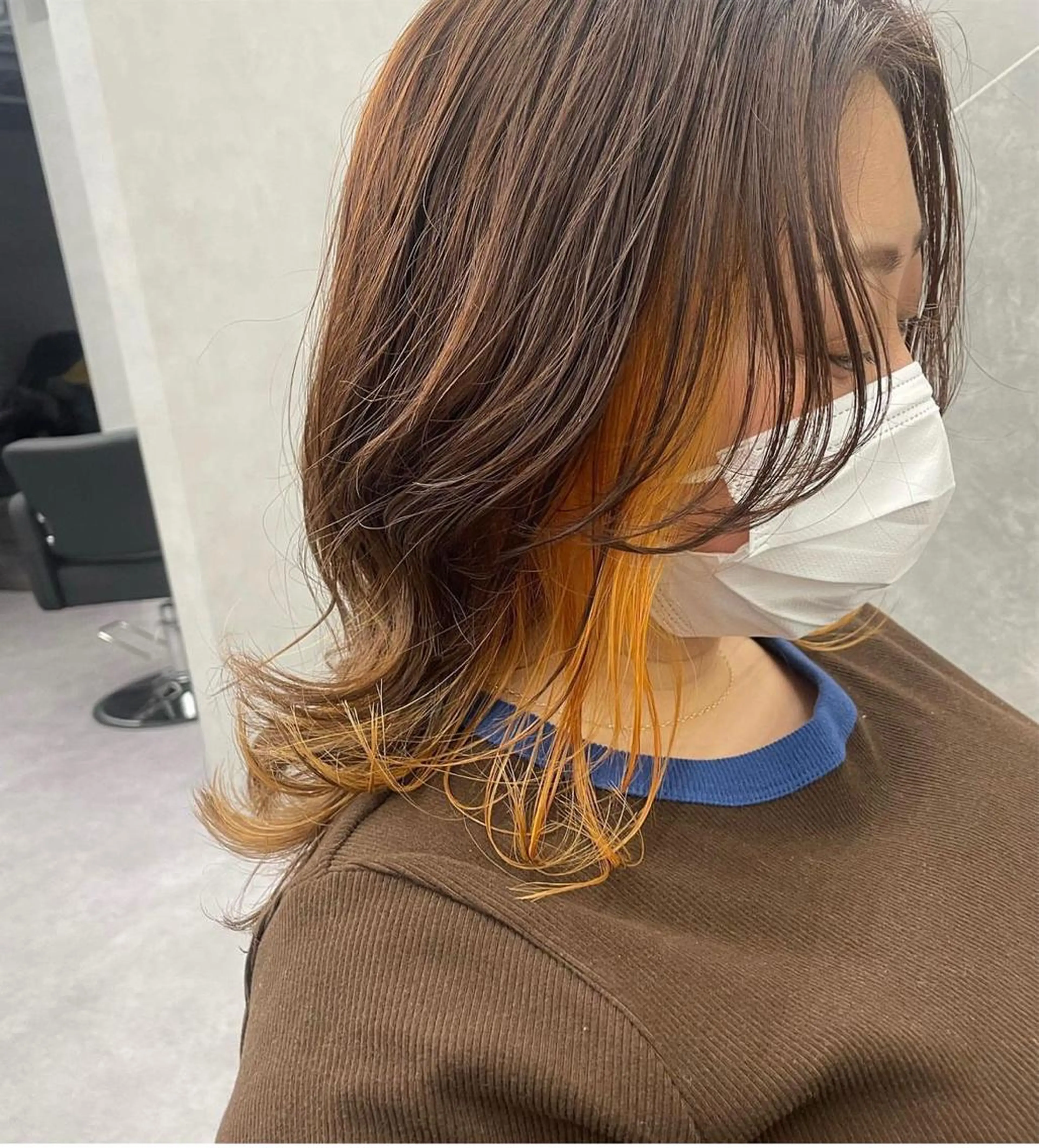 ミディアム 小林 拓真のヘアスタイル