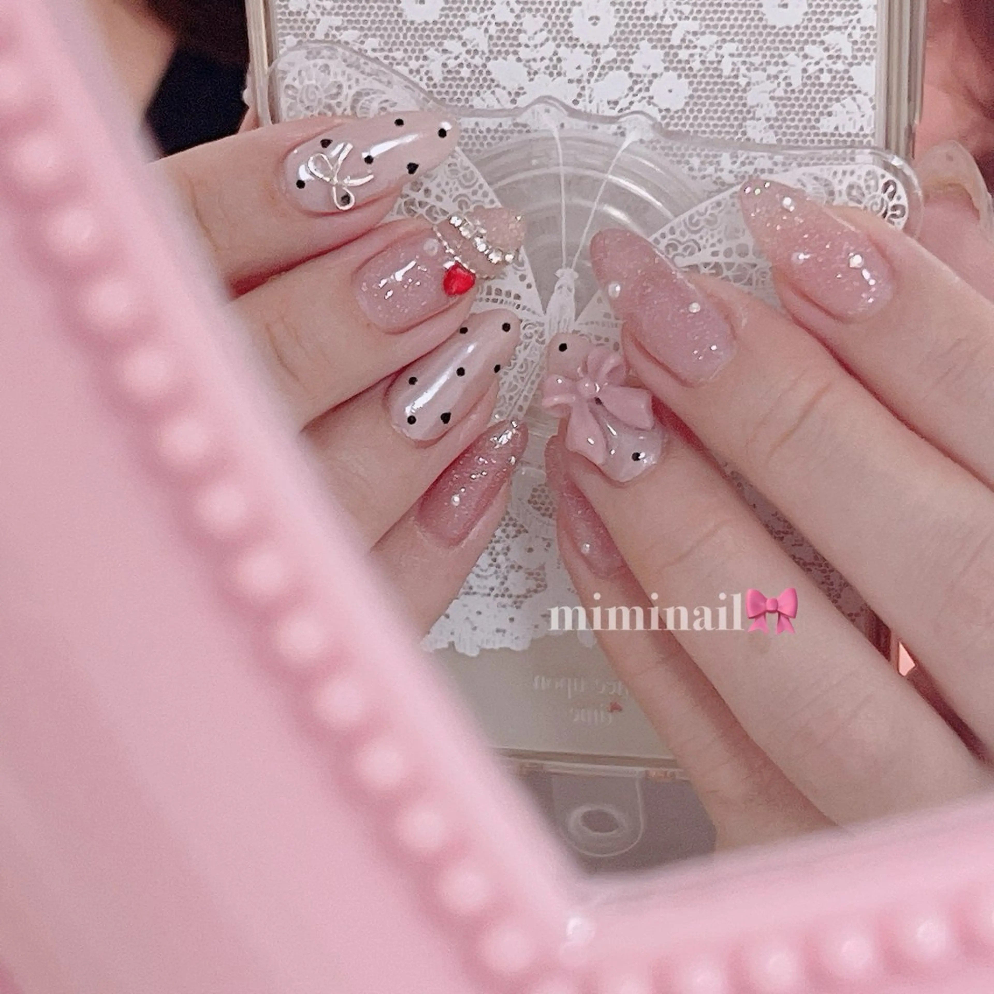 ネイル ハンドネイル フットネイル mimi nail所属・mimi nail kanaのネイルデザイン