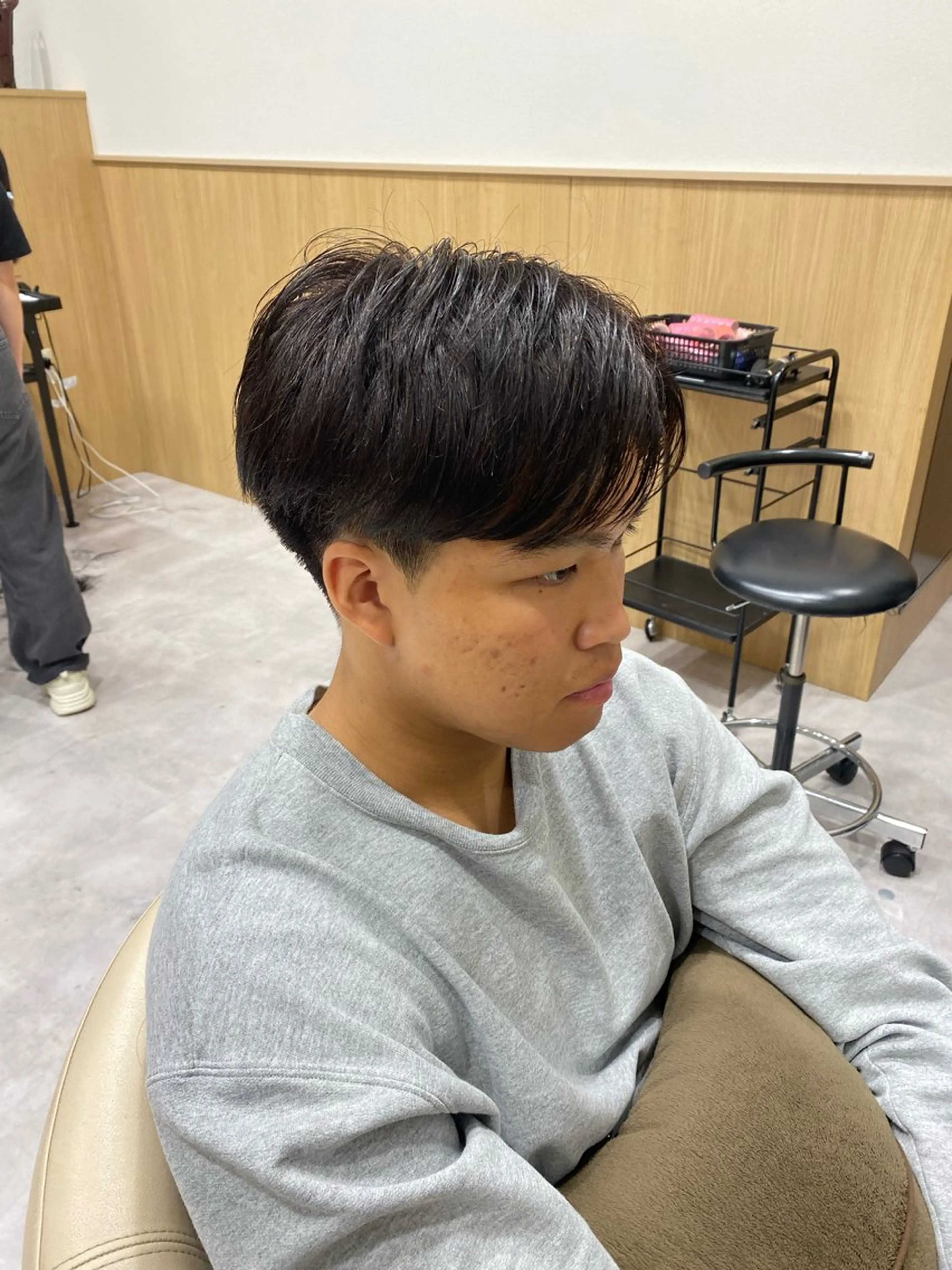 ショート メンズ UNIX所属・《無料施術》/ メンズパーマ/村上翼のヘアスタイル