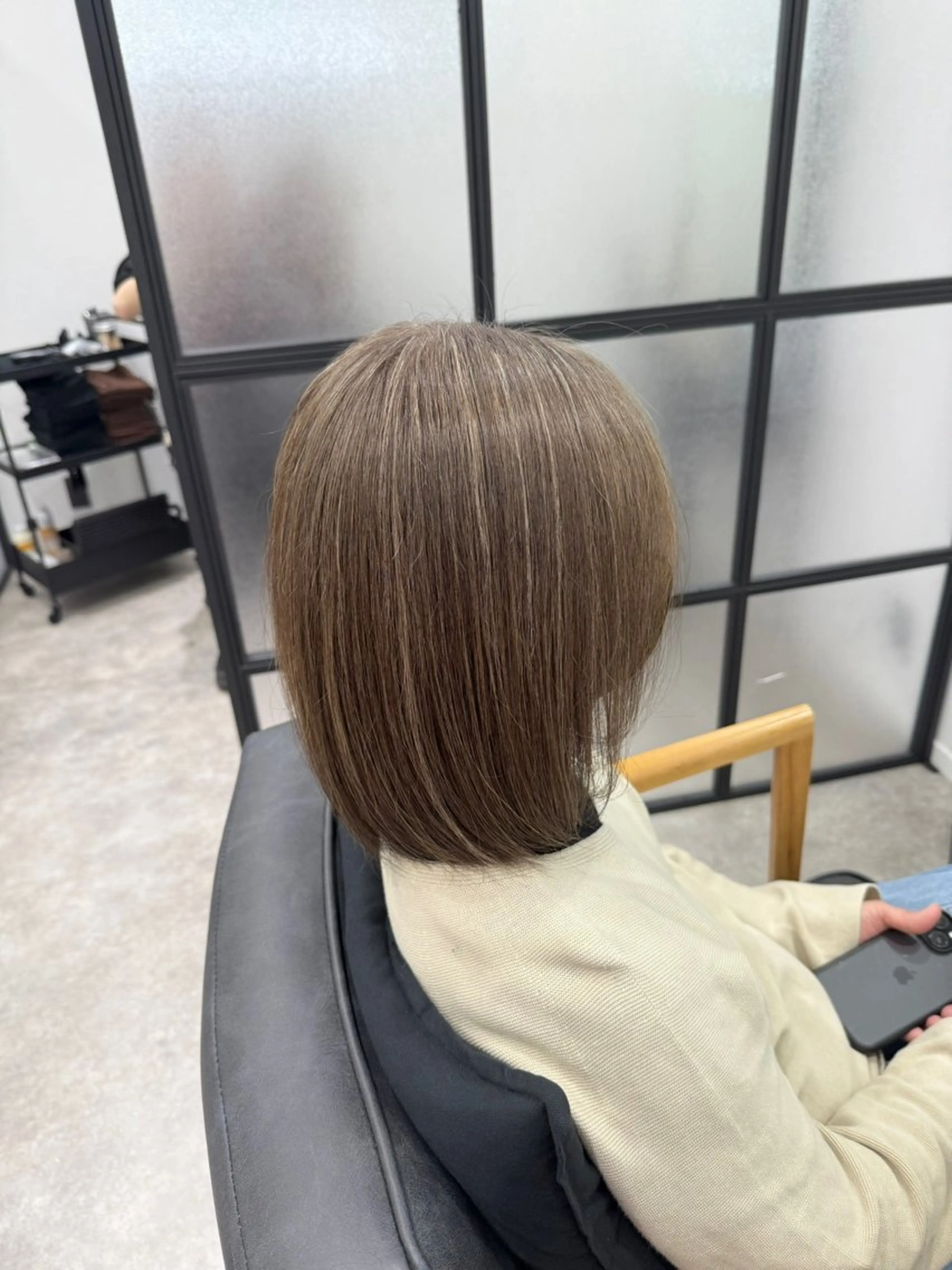 パーマ 縮毛矯正 トリートメント 丸橋 友貴のヘアスタイル