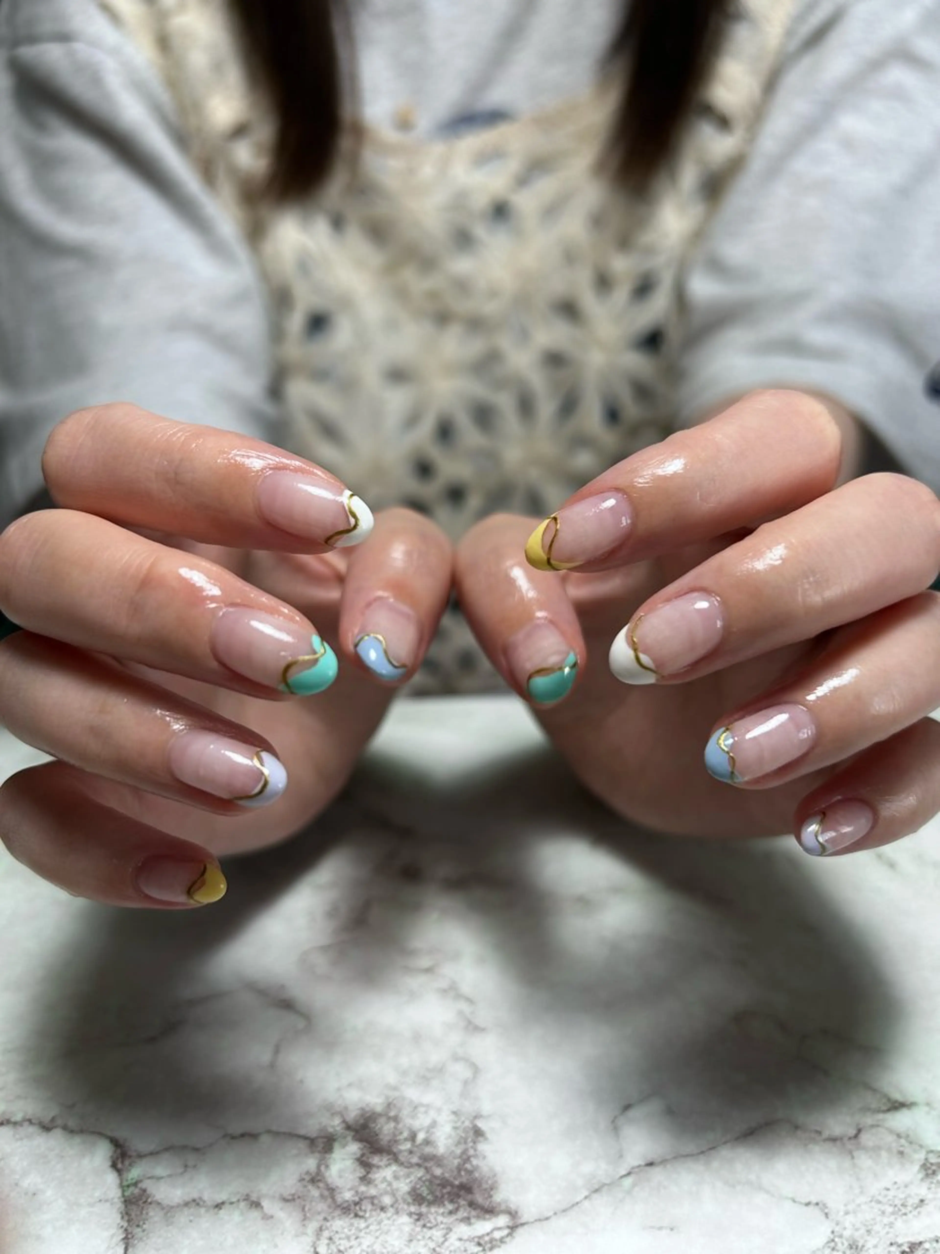 ネイル ハンドネイル フットネイル TESORO nailのネイルデザイン