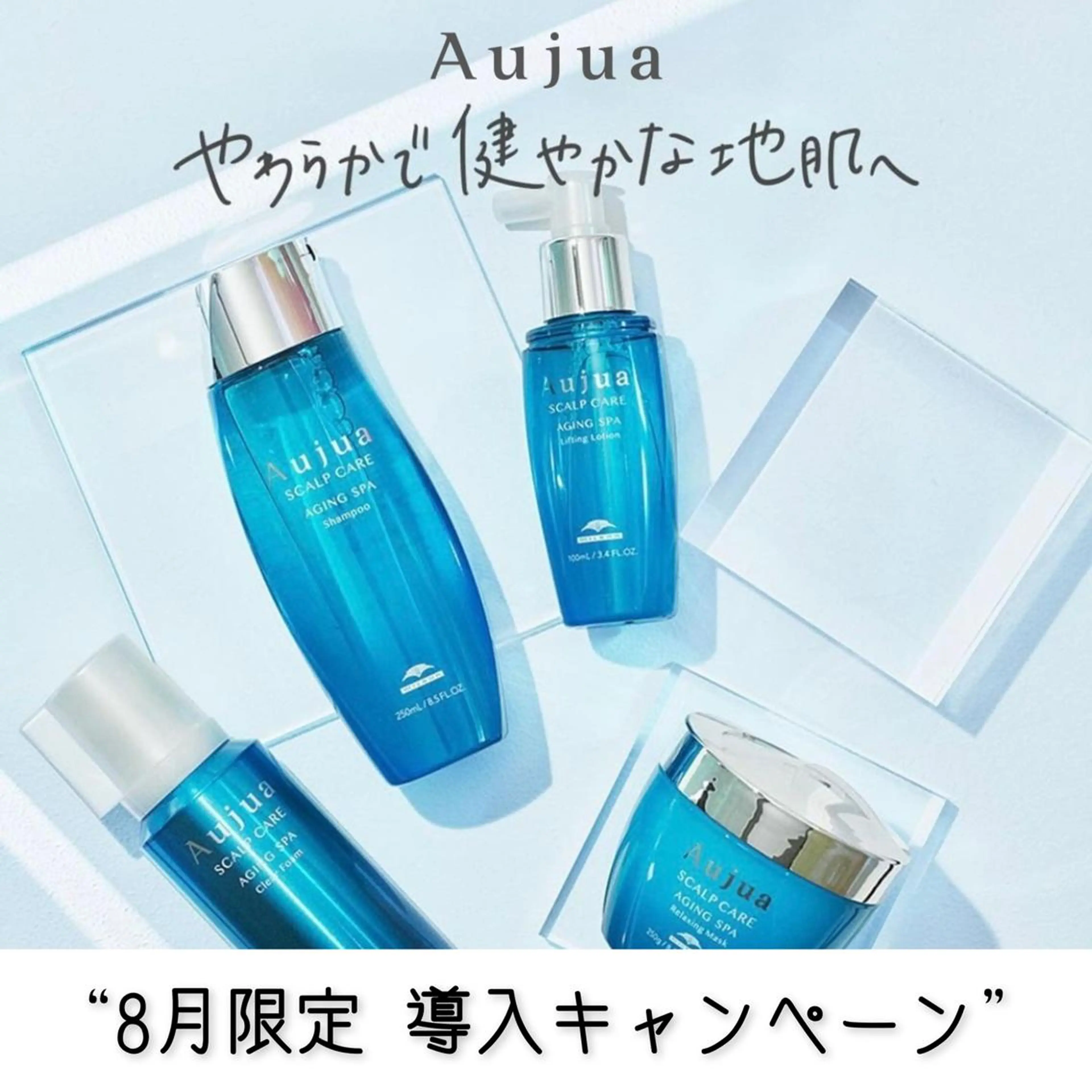 【8月限定★キャンペーン】Aujuaスカルプケアコース（60分）¥4100の写真
