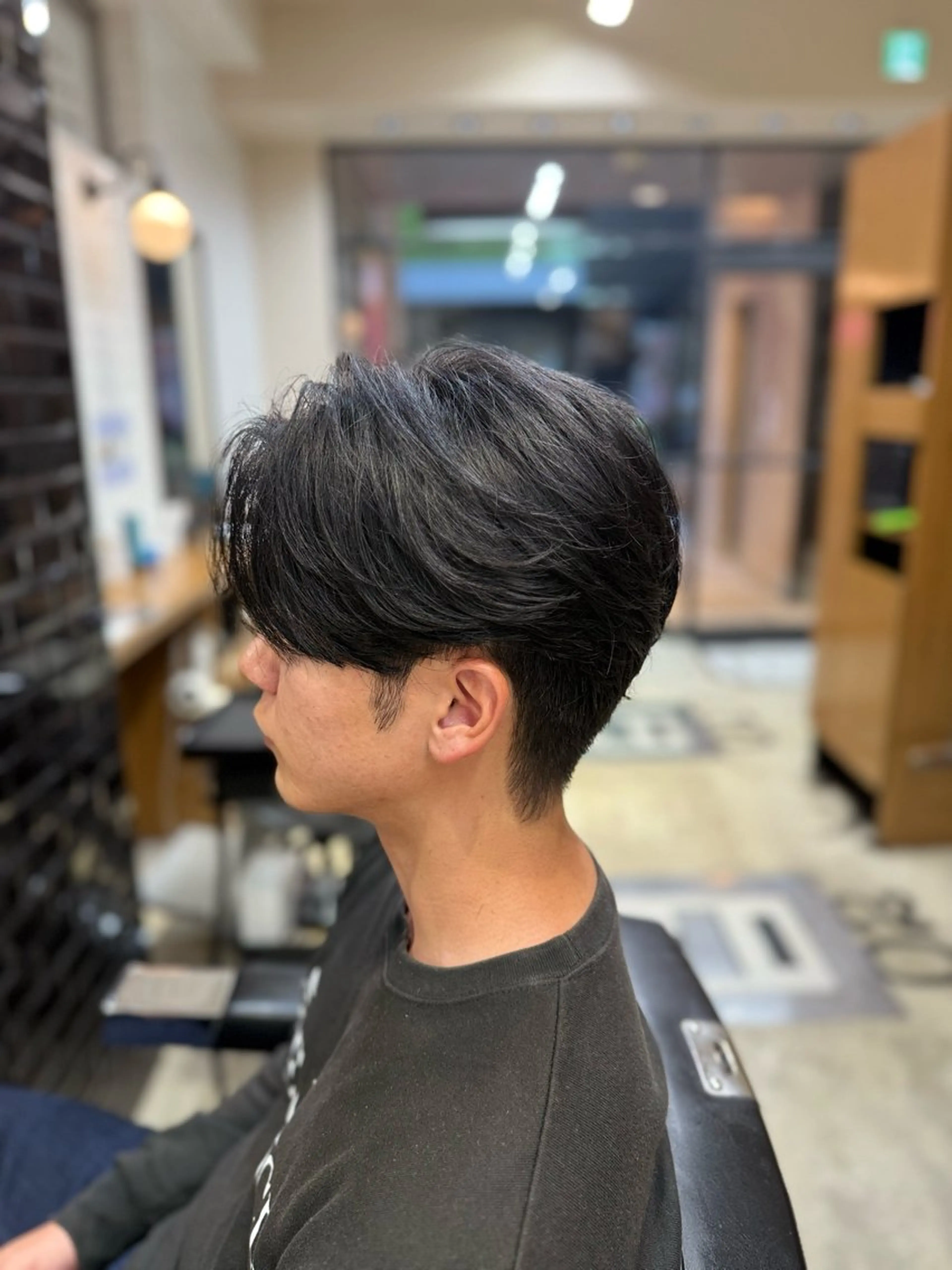 ショート メンズ メンズパーマ カット シフト今泉所属・パーマ・カラー特化/ メンズ美容師米田幸平のヘアスタイル