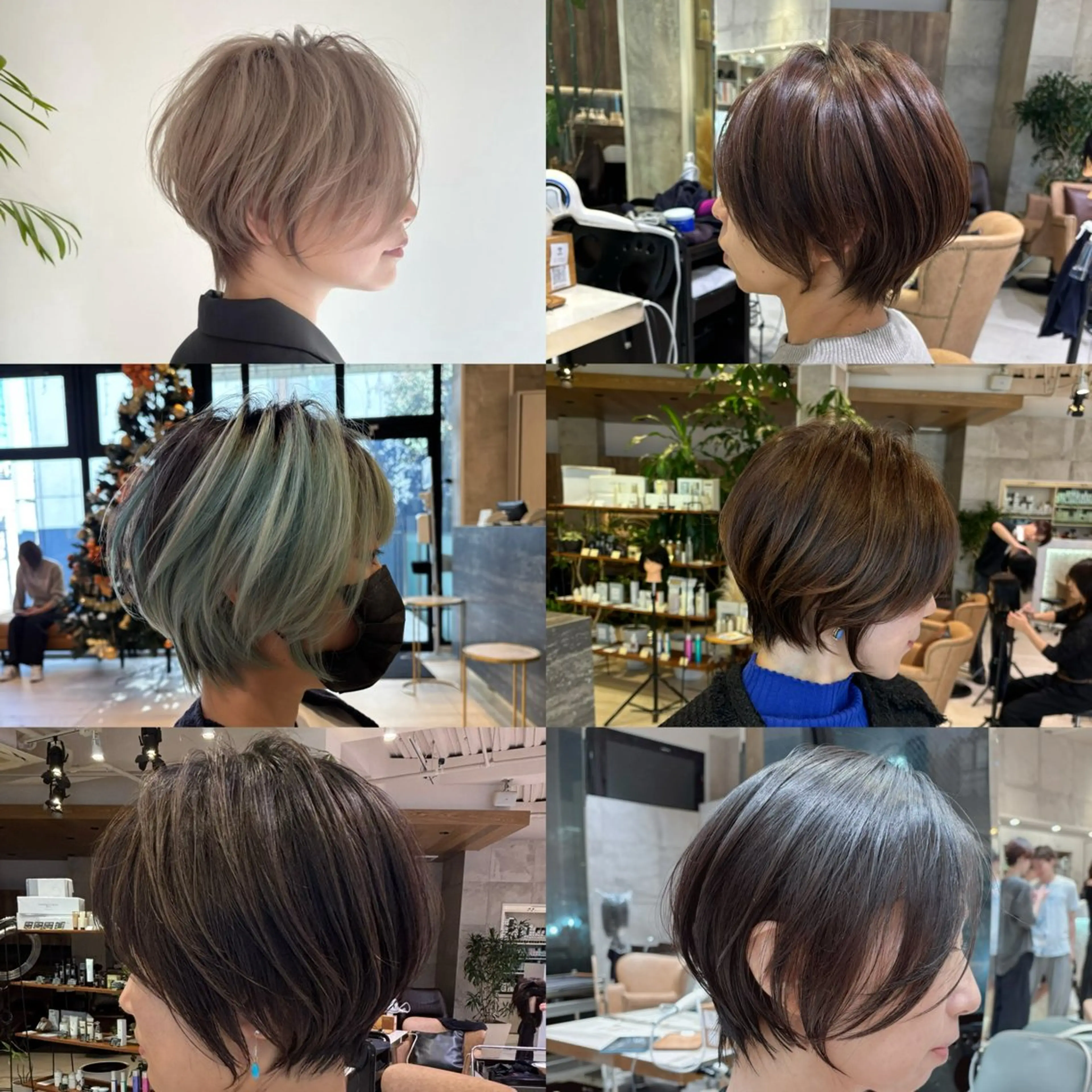 ショート 無料カットモデル/ 大人ショート/荒砂のヘアスタイル