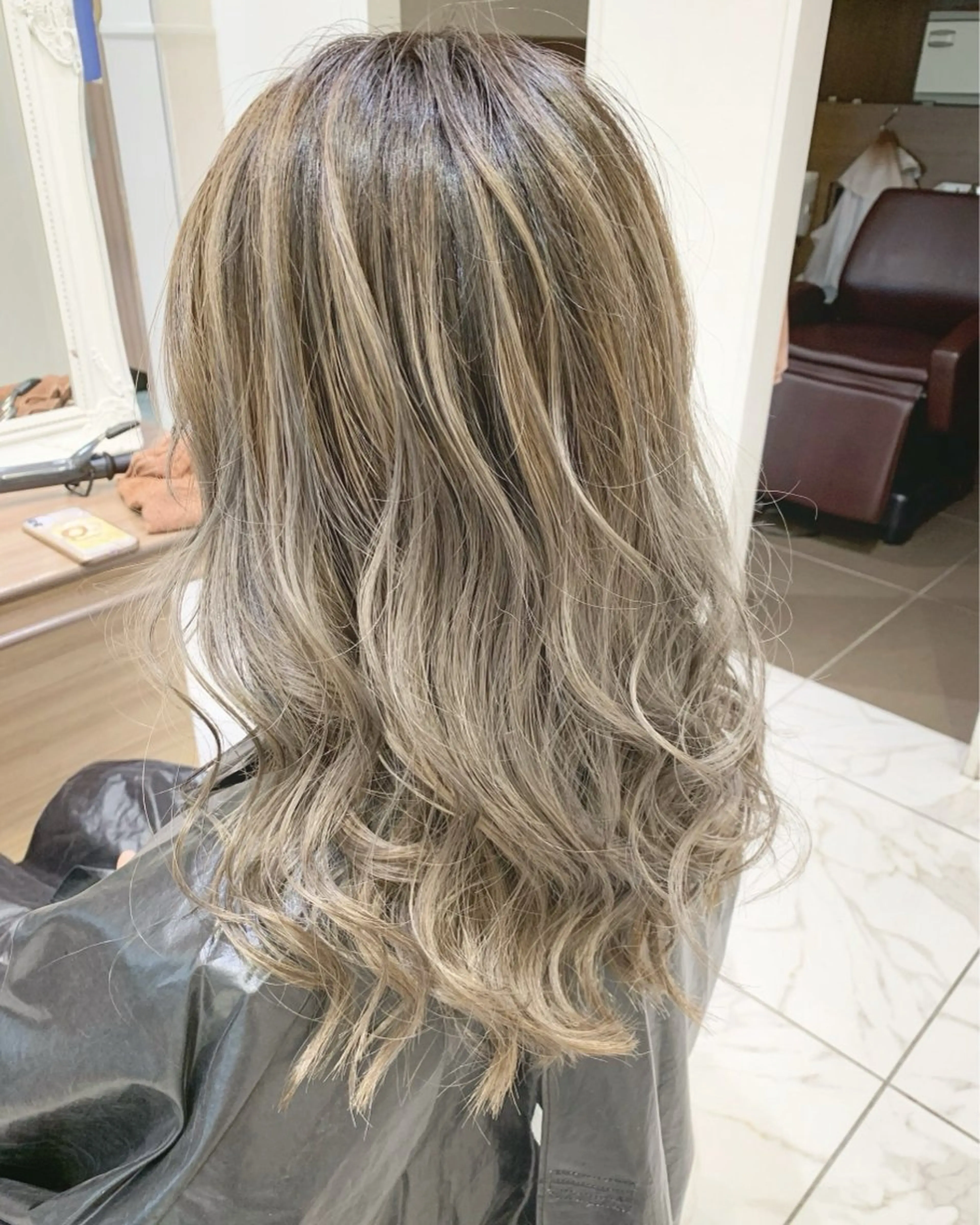ロング ヘアカラー トリートメント 🍒柔らかモテカラー 🍒Ryugaのヘアスタイル