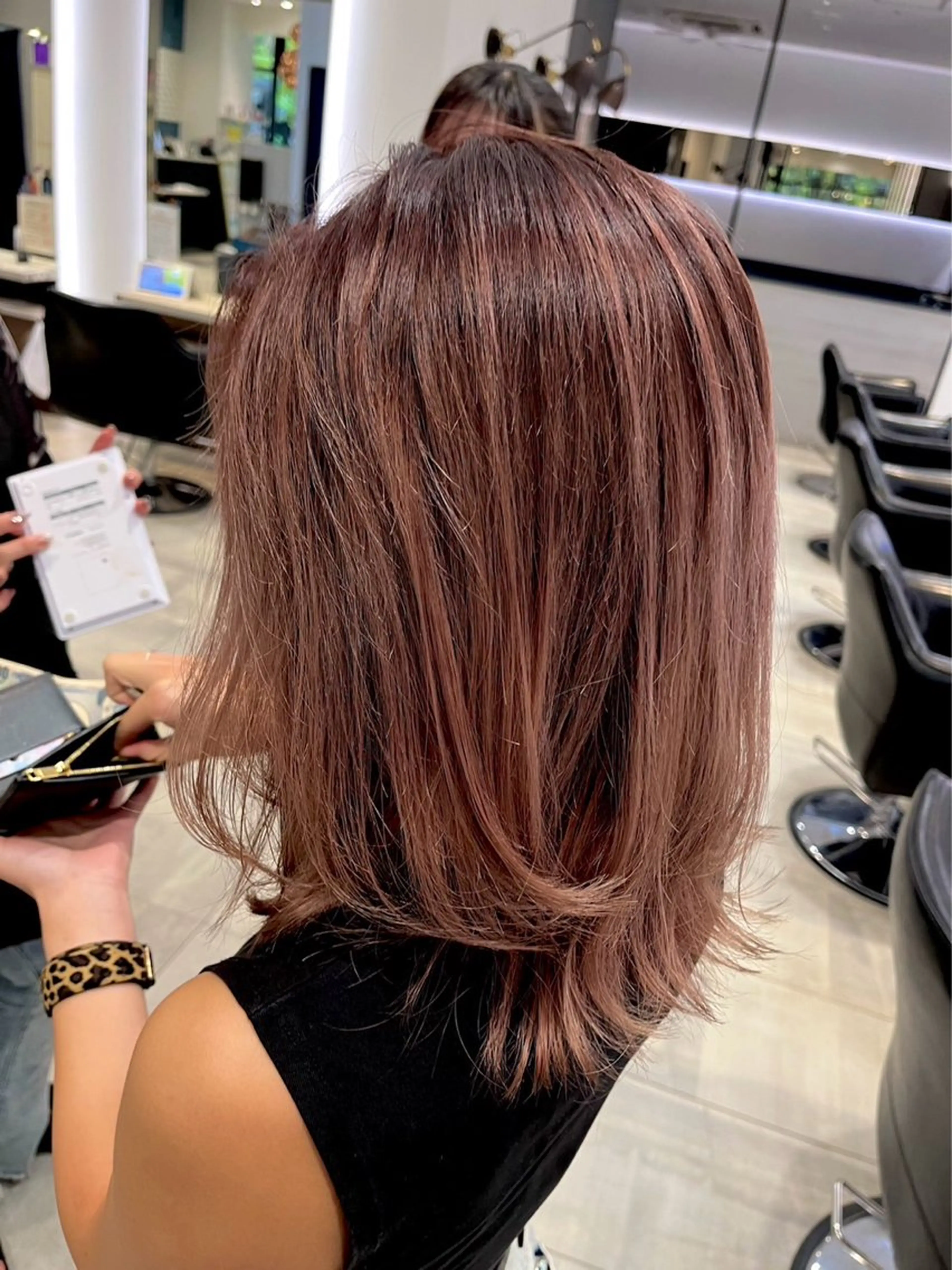 カラー シールエクステ earth/sayaのヘアスタイル