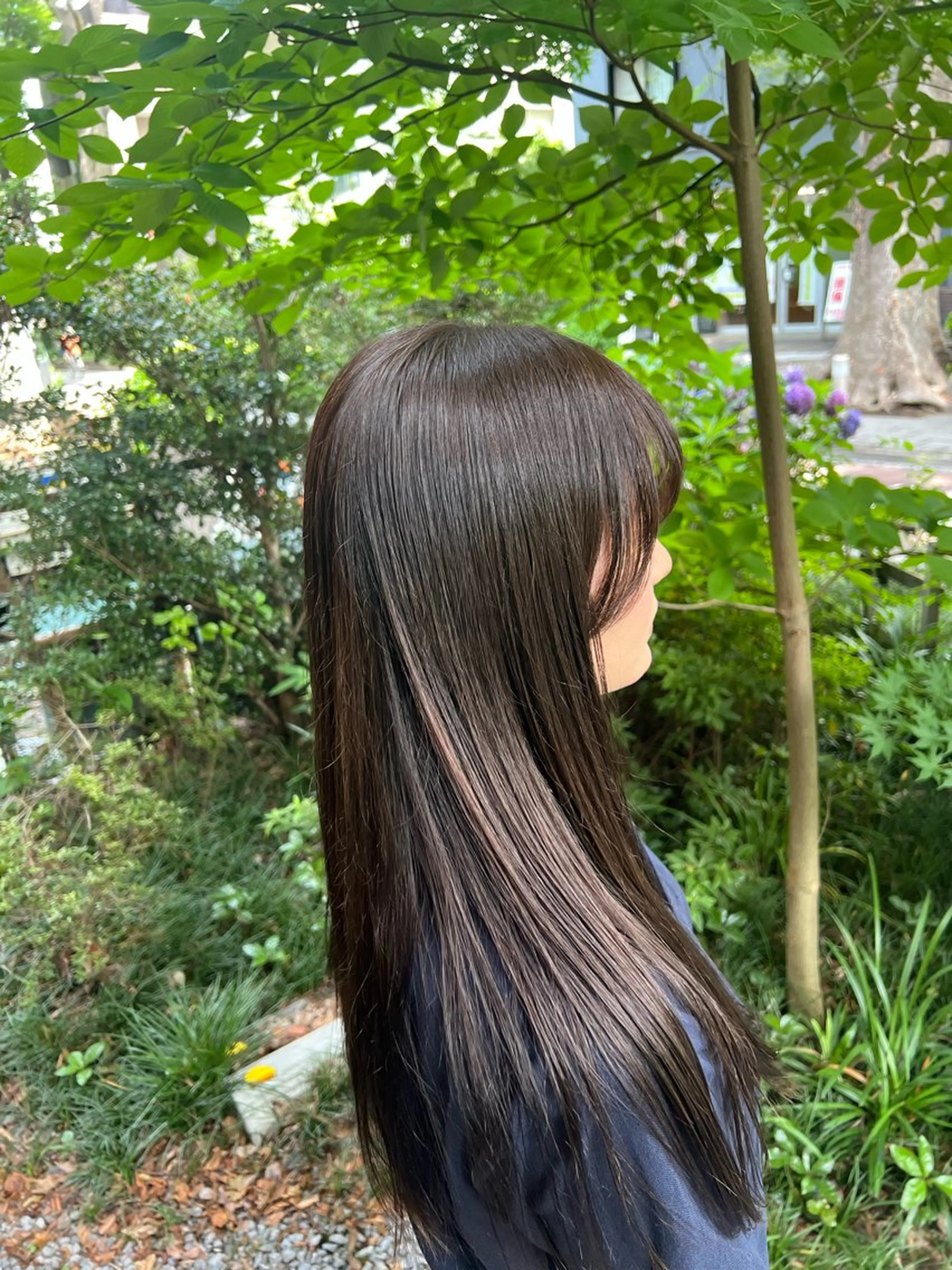 ロング カット ヘアカラー トリートメント 空 龍之介　カラー 特化/髪質改善/韓国のヘアスタイル