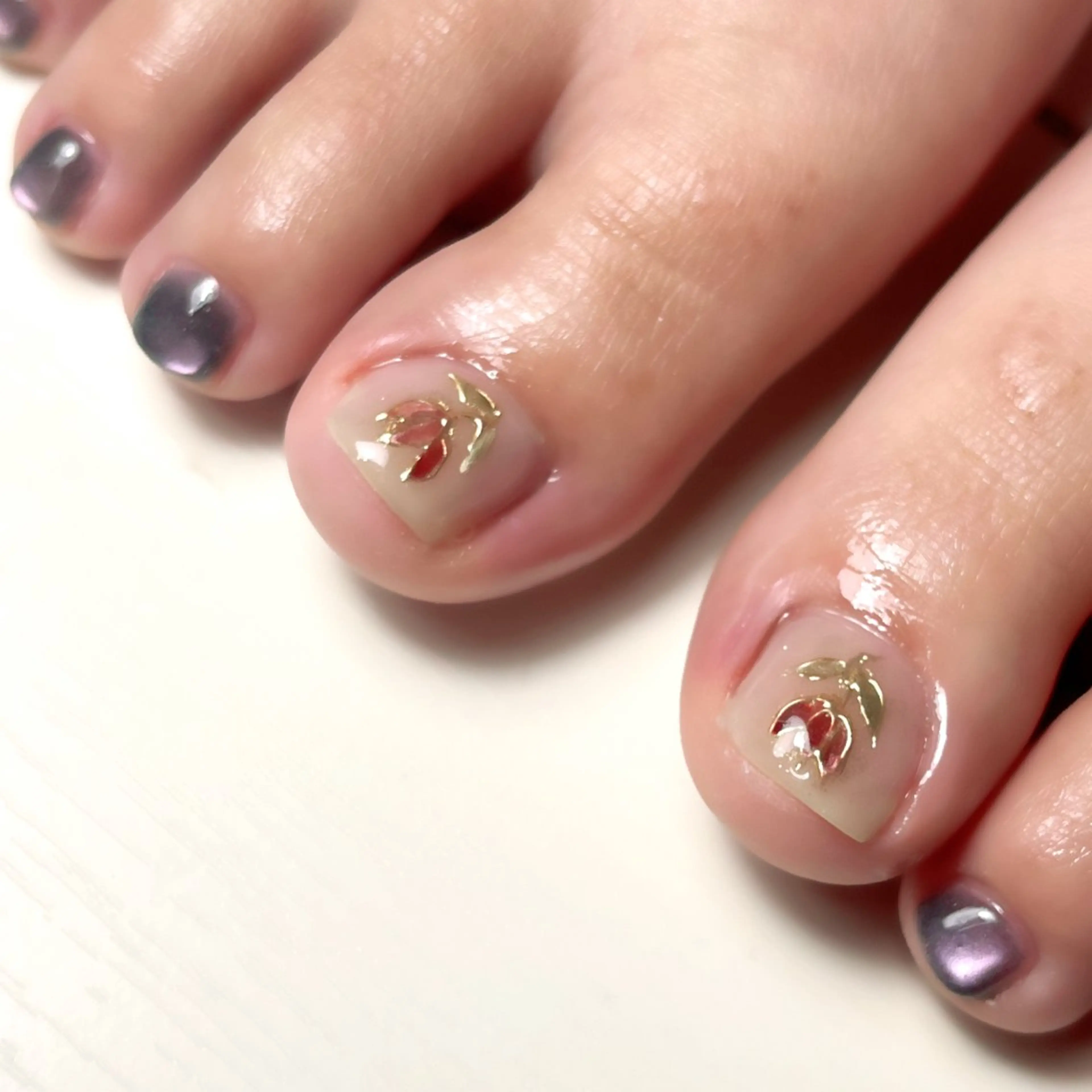 ネイル フットネイル tete. teruyoのネイルデザイン