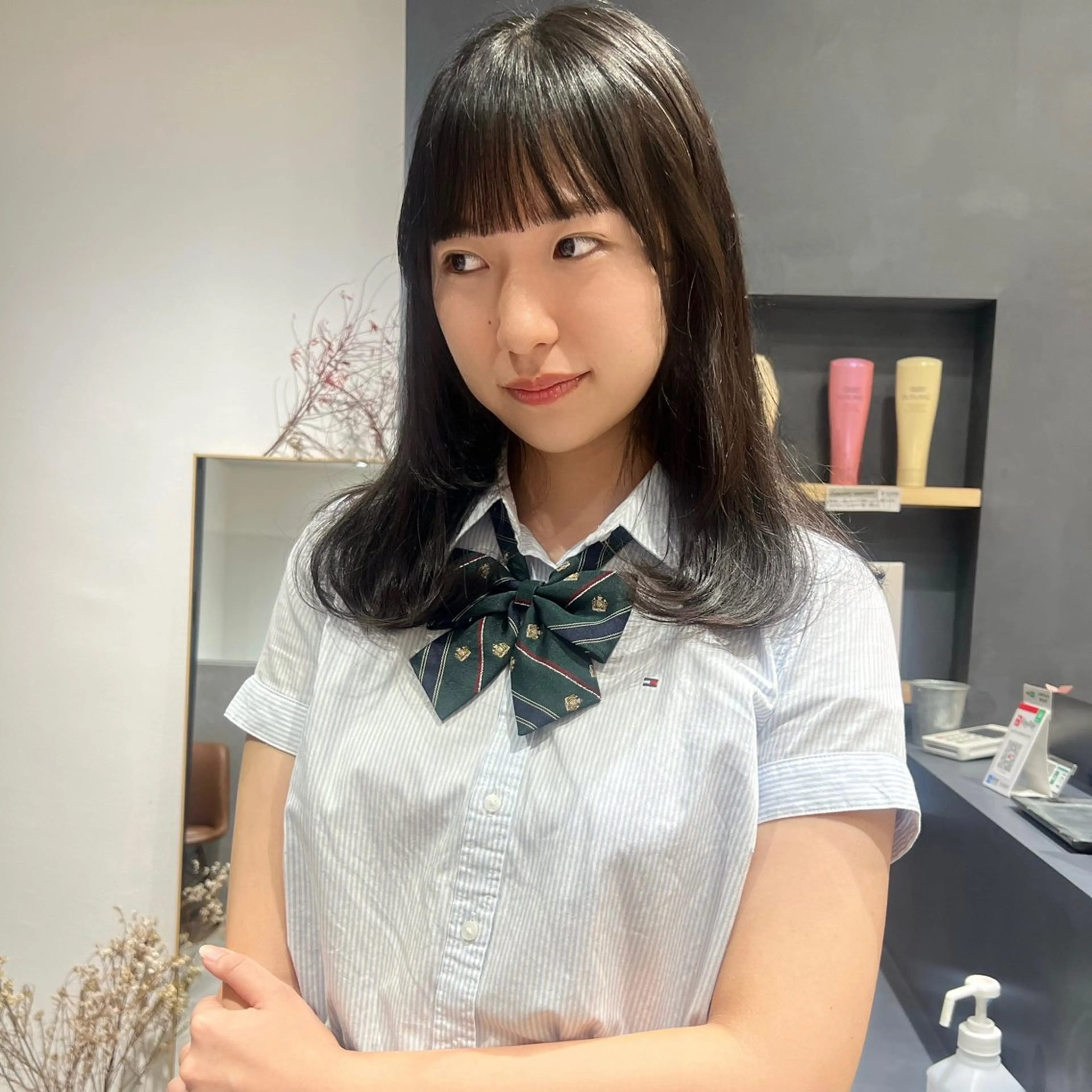 ロング レイヤーカット ロング AI TOKYO　S所属・mizuki 【韓国レイヤー】のヘアスタイル