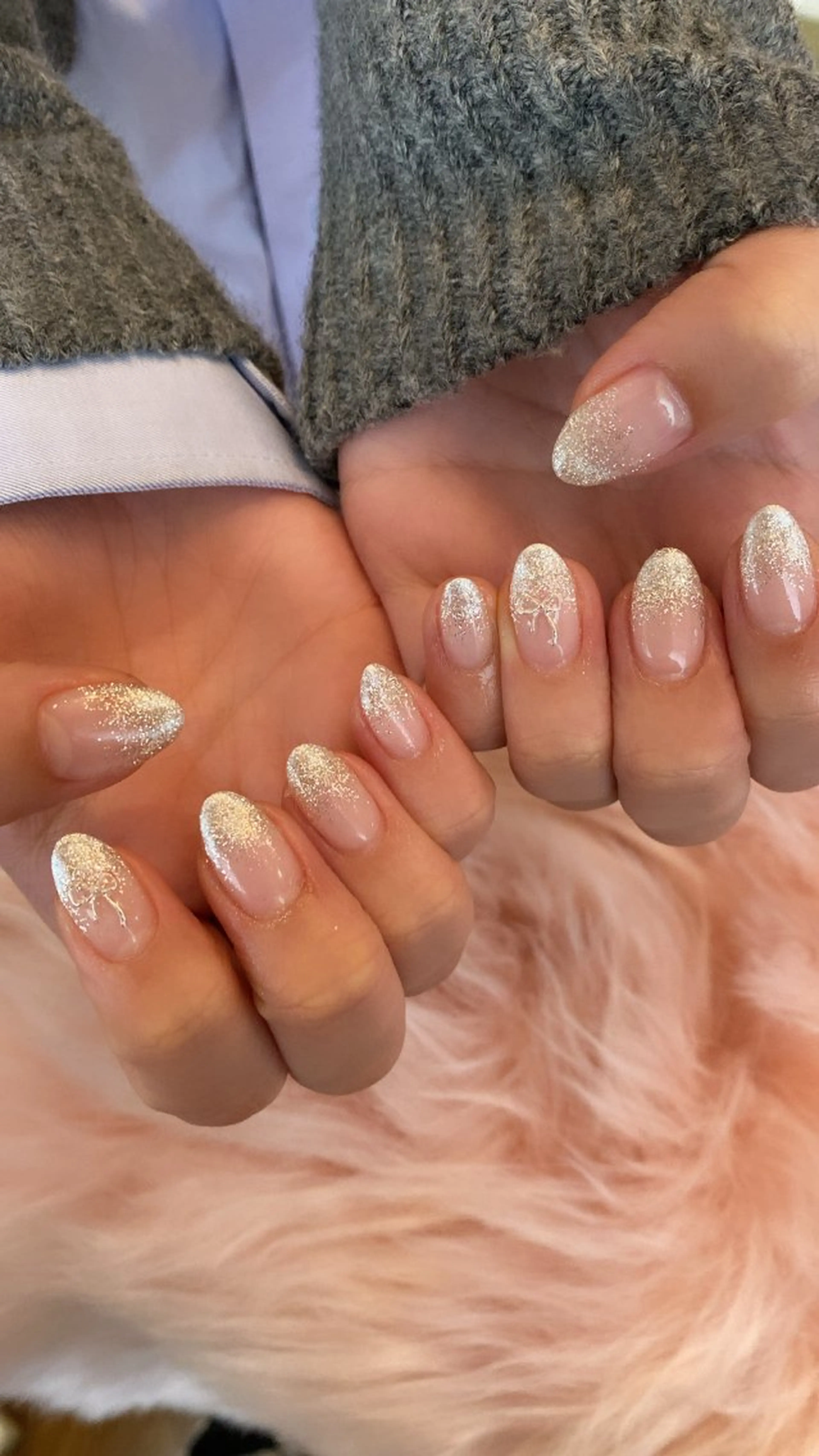 ネイル ハンドネイル crystal ⭐︎ colorのネイルデザイン