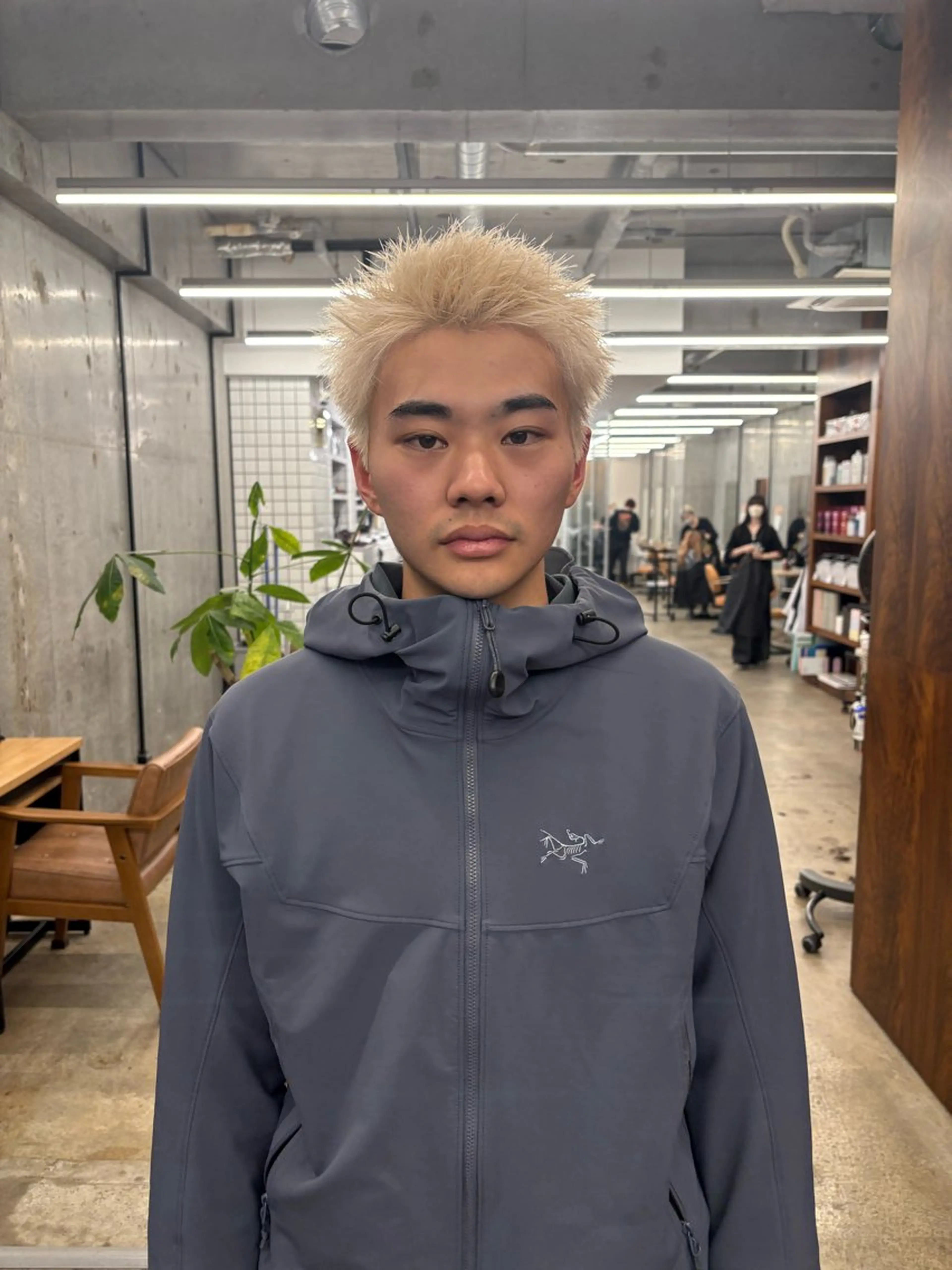 ショート カラー メンズ カット ヘアカラー 《メンズ支持NO.1 ×艶ブラウン》ソウタのヘアスタイル