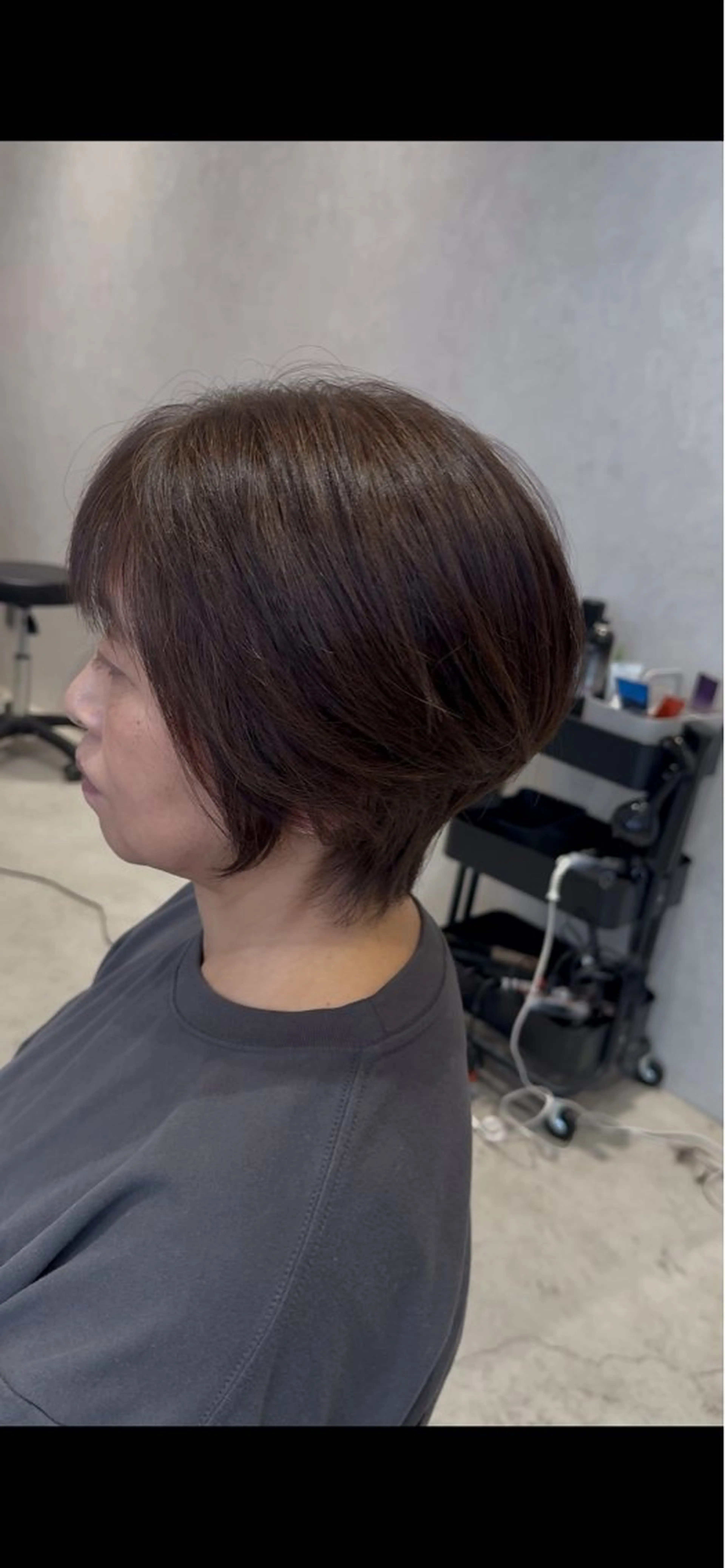 ショート カット 保坂 瞭のヘアスタイル