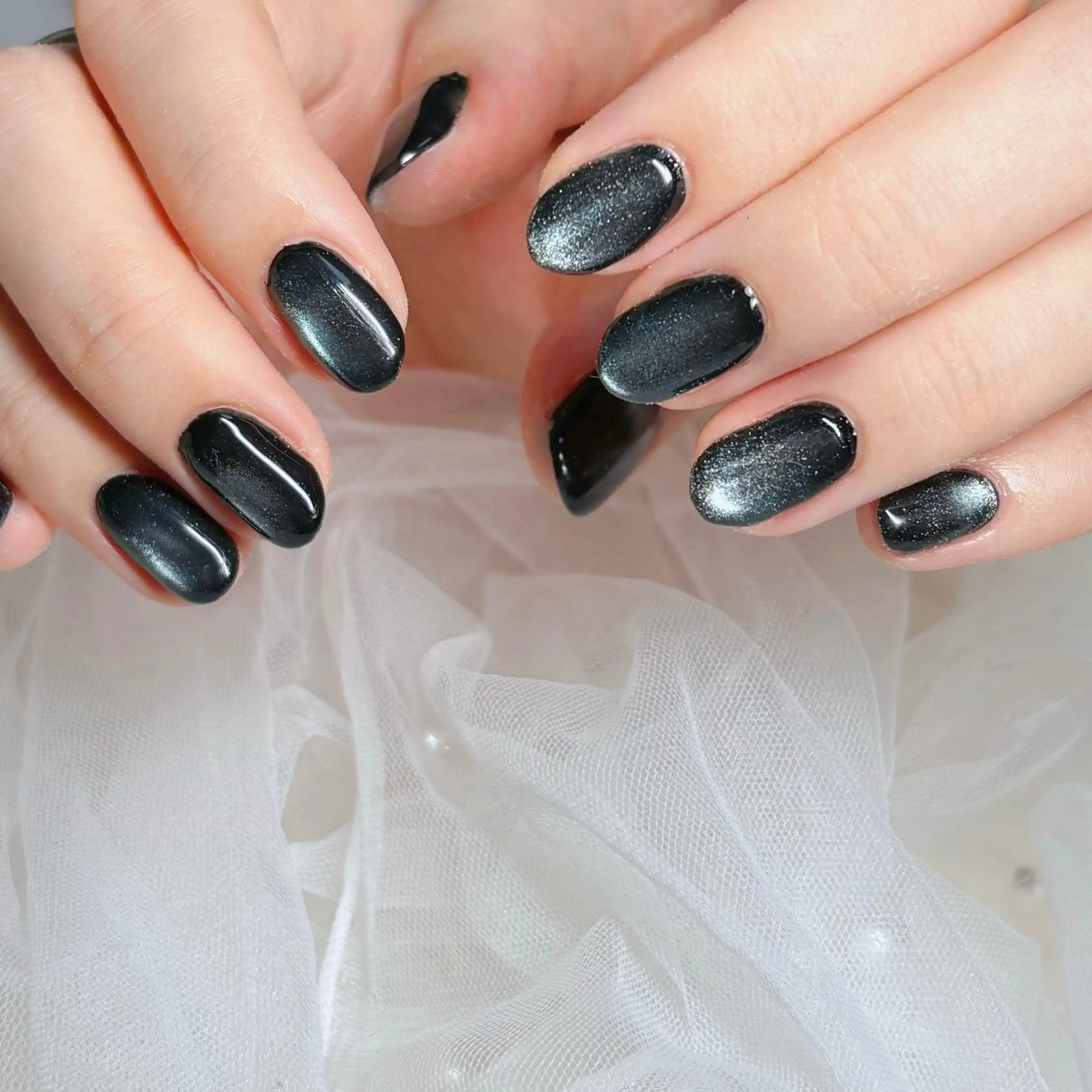 ネイル マグネットネイル ハンドネイル cerisier 坂本のネイルデザイン