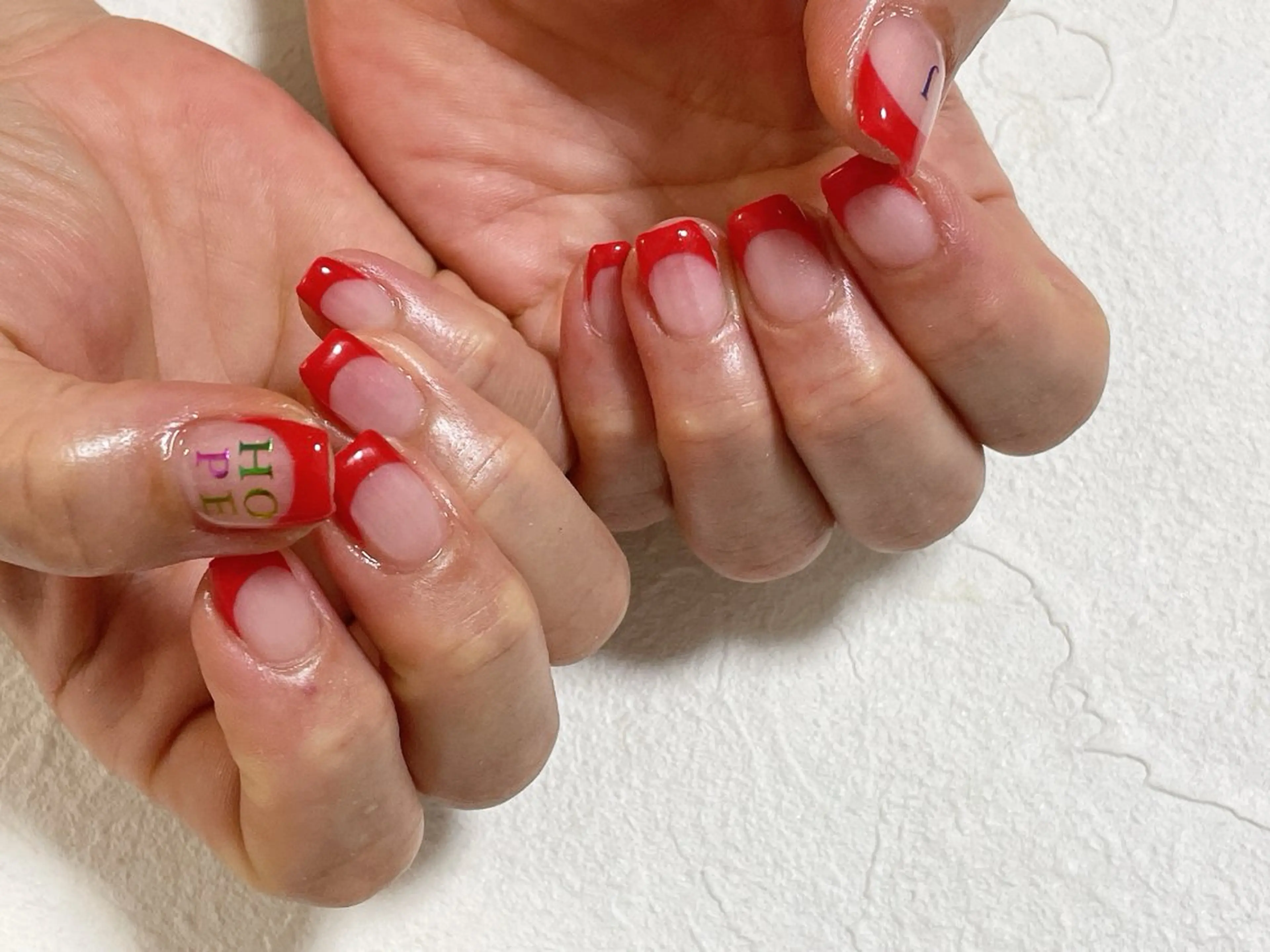 ネイル オーロラネイル フットネイル フレンチネイル ジェルネイル マグネットネイル Mogu nail 二子玉川のネイルデザイン